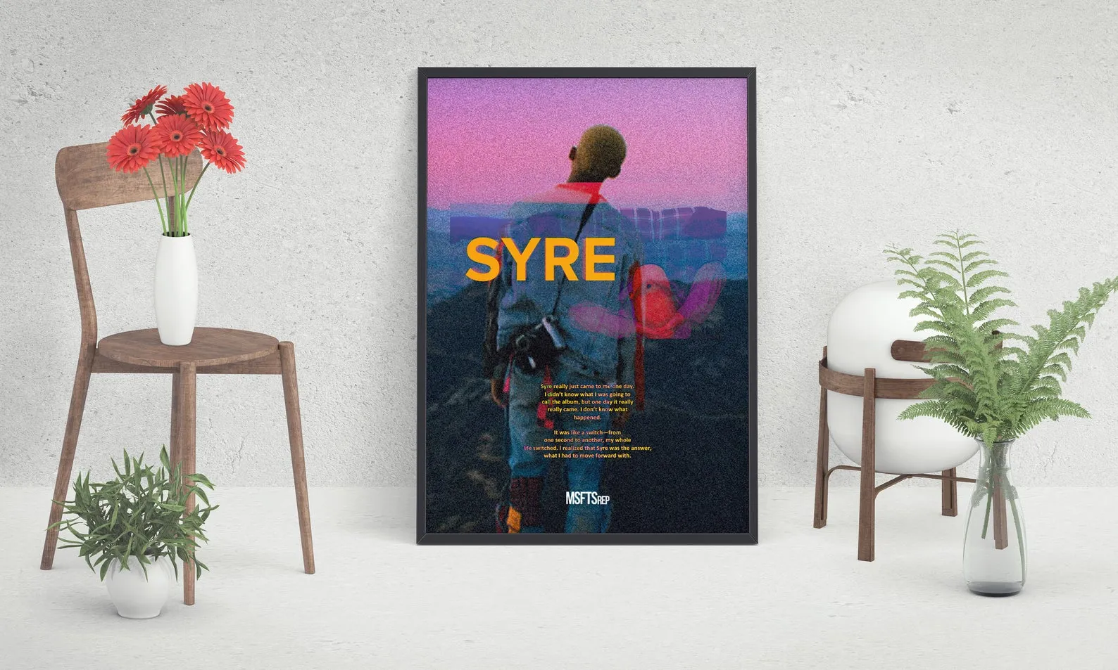 Jaden Smith Syre Poster, Custom Music Print, Music Poster, Custom Poster, Home Decor, Wall Hangings, Actor And Rapper Jaden Smith