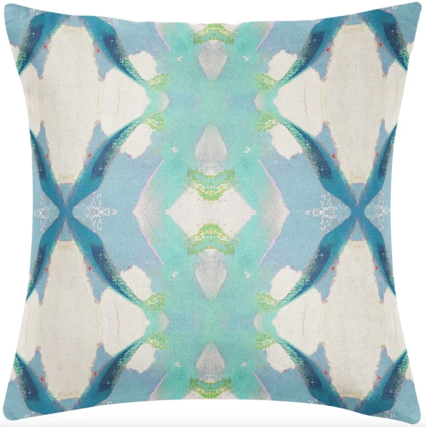 Jasmine Blue Pillow