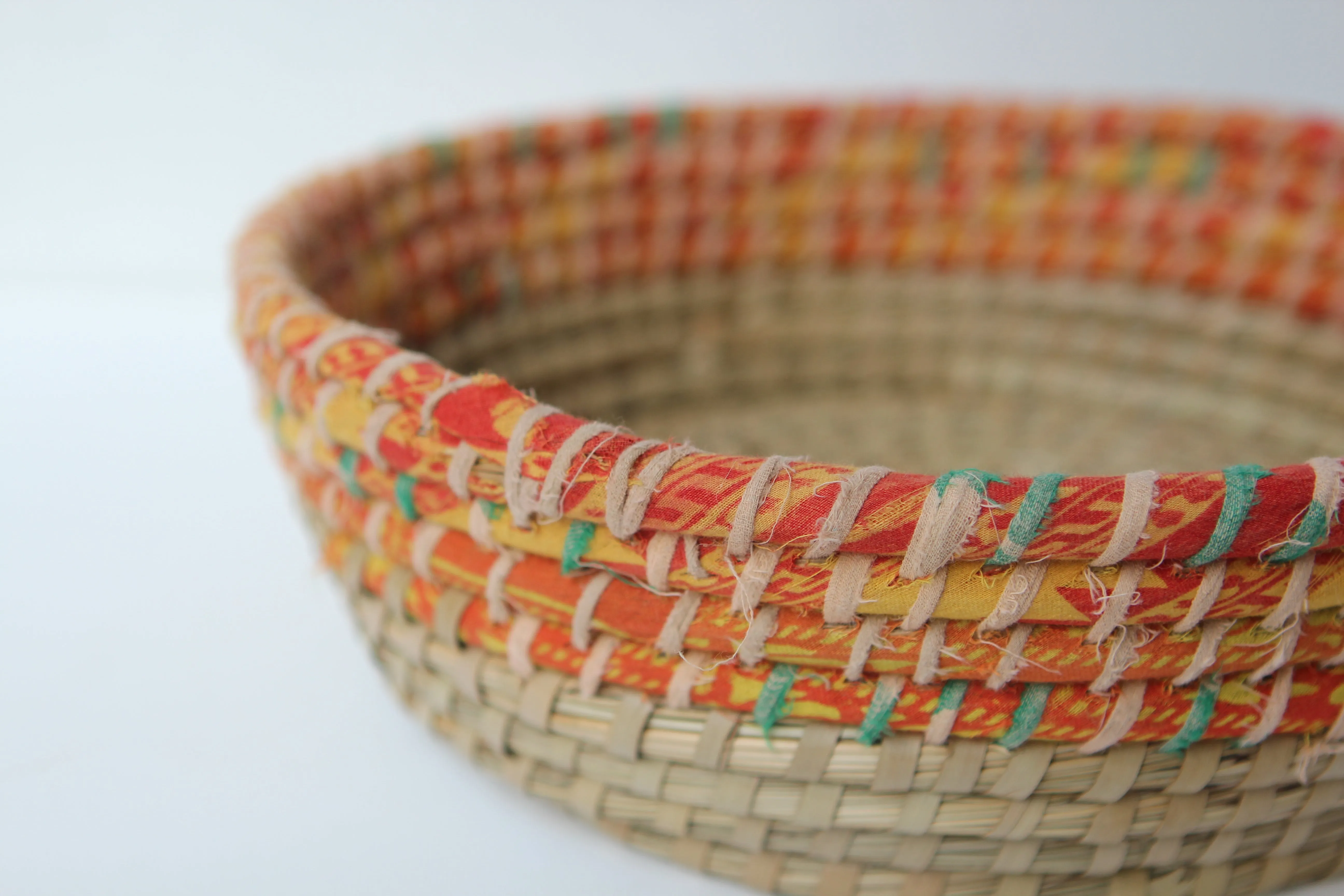 Kaisa Table Basket - Saree Wrap - Medium