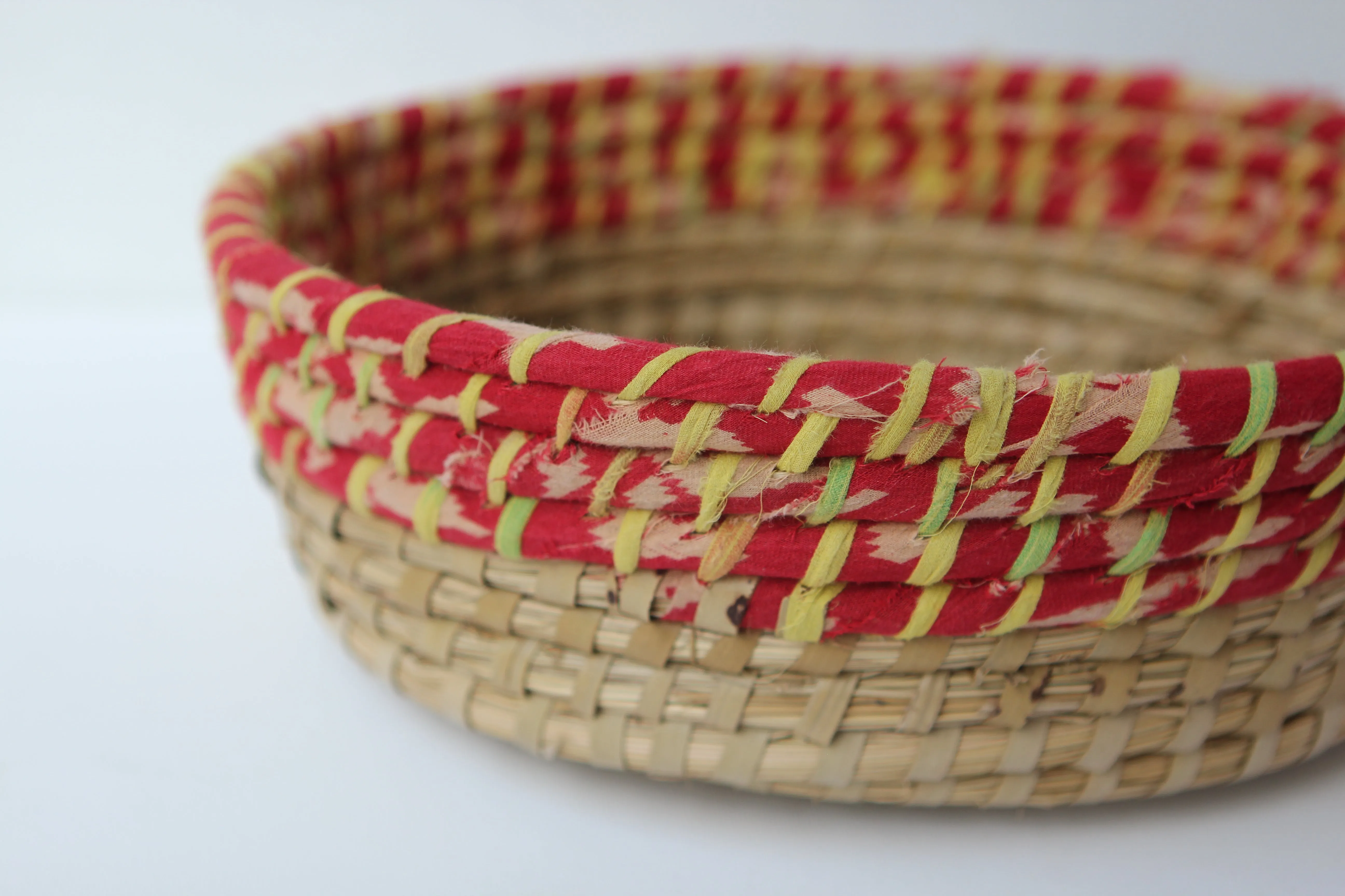 Kaisa Table Basket - Saree Wrap - Medium