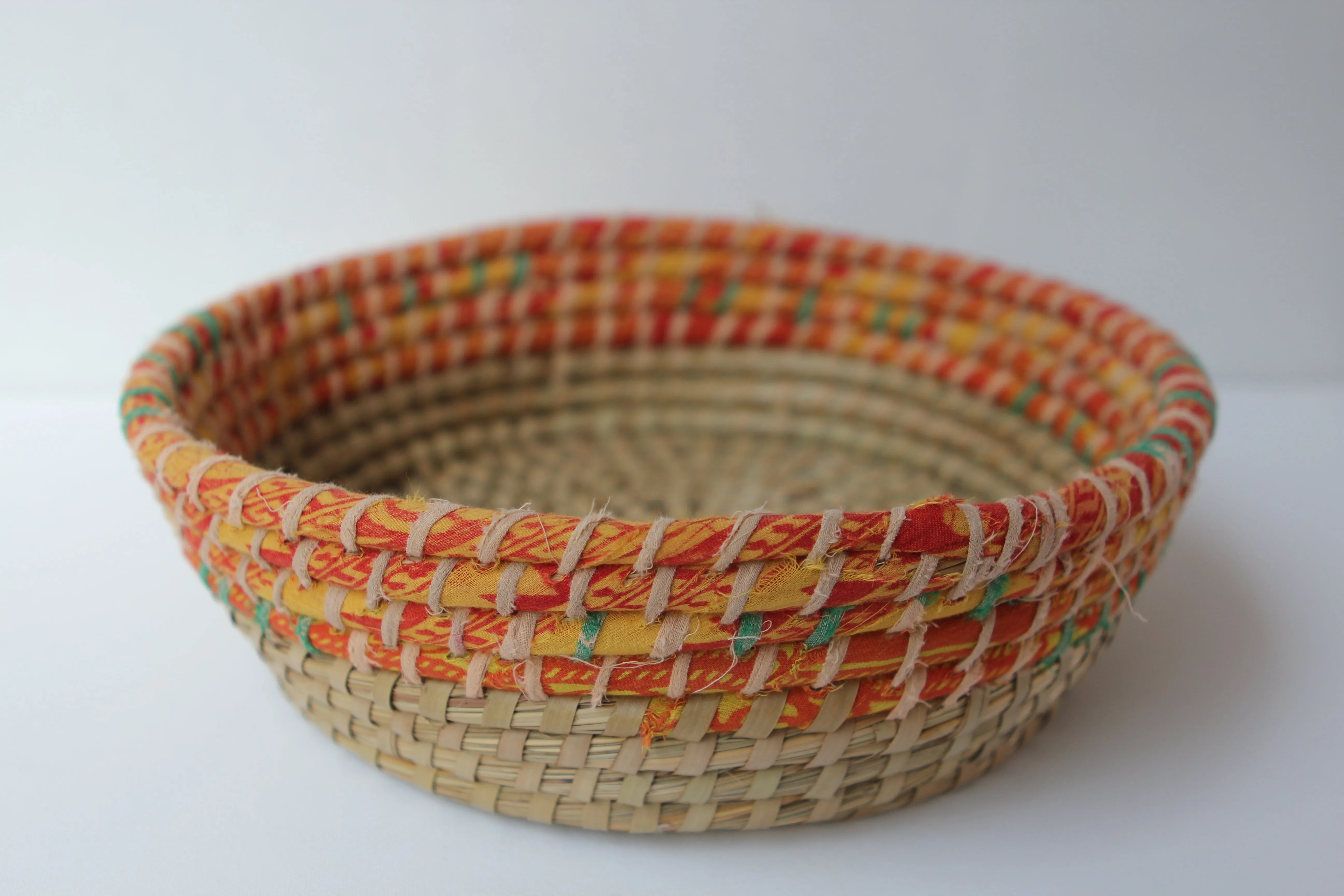 Kaisa Table Basket - Saree Wrap - Medium