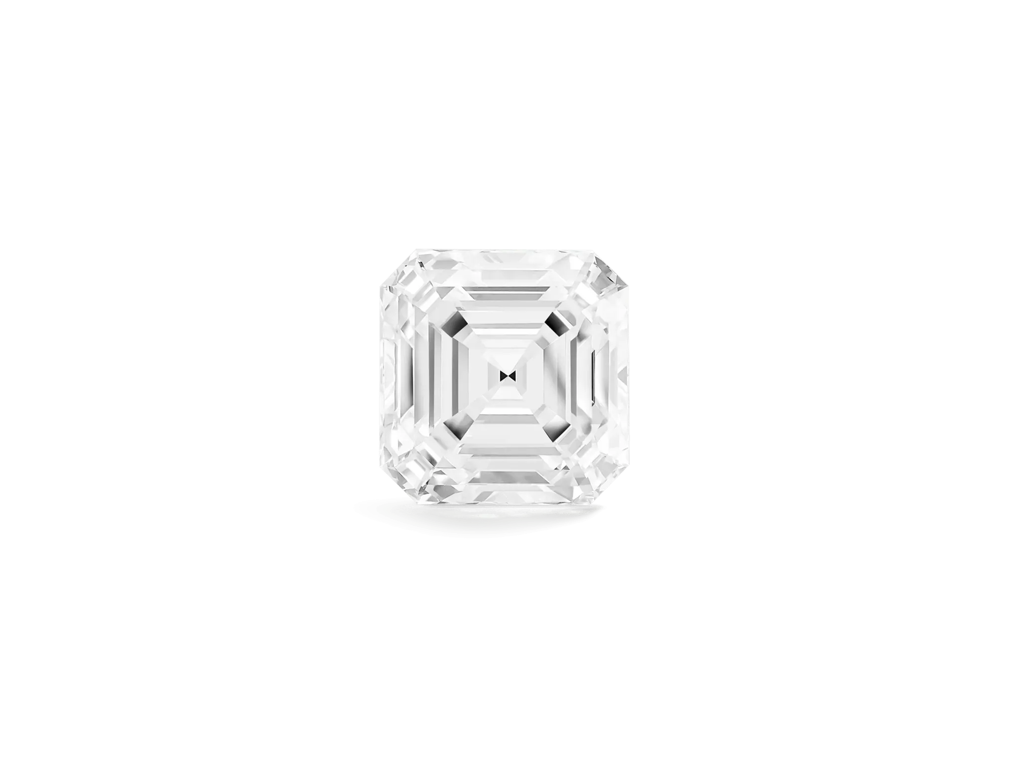 Lab-Grown Loose 2¼ct. Asscher Cut Diamond | White