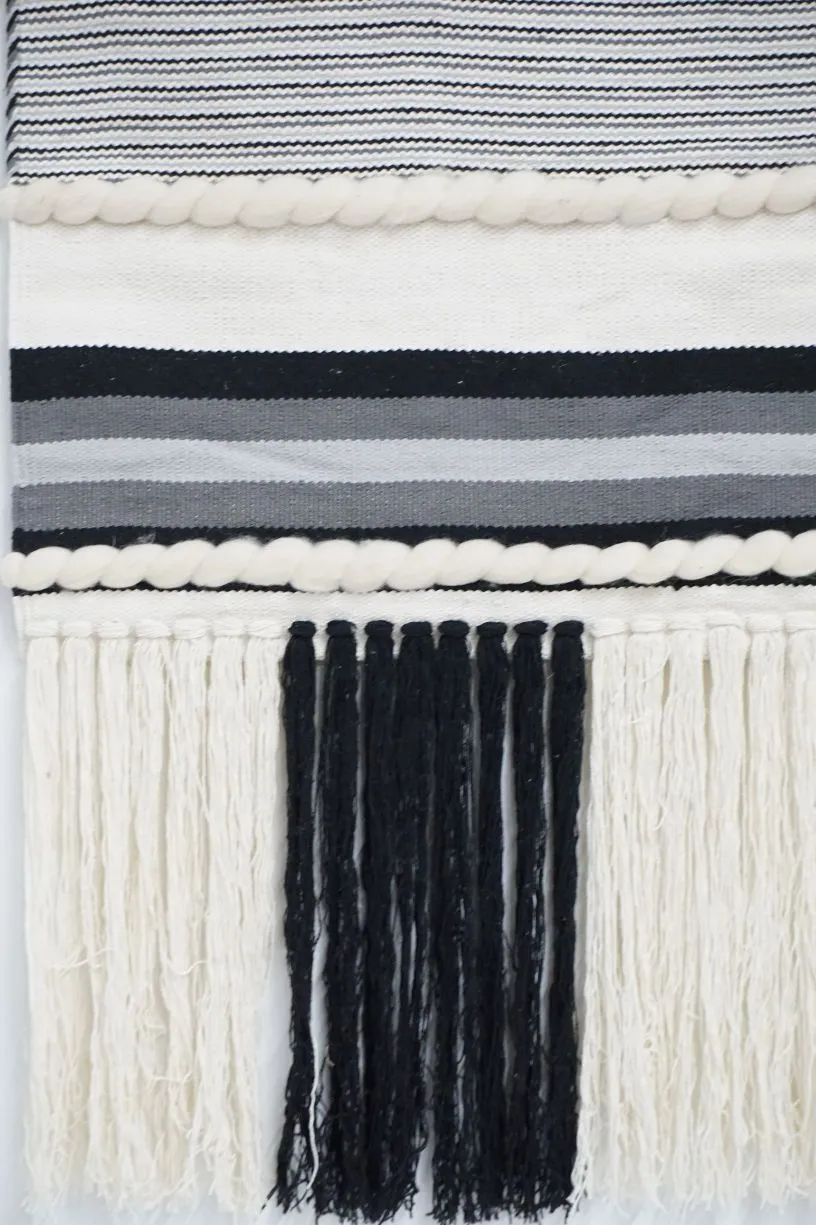 Large Black & White Wall Hanging