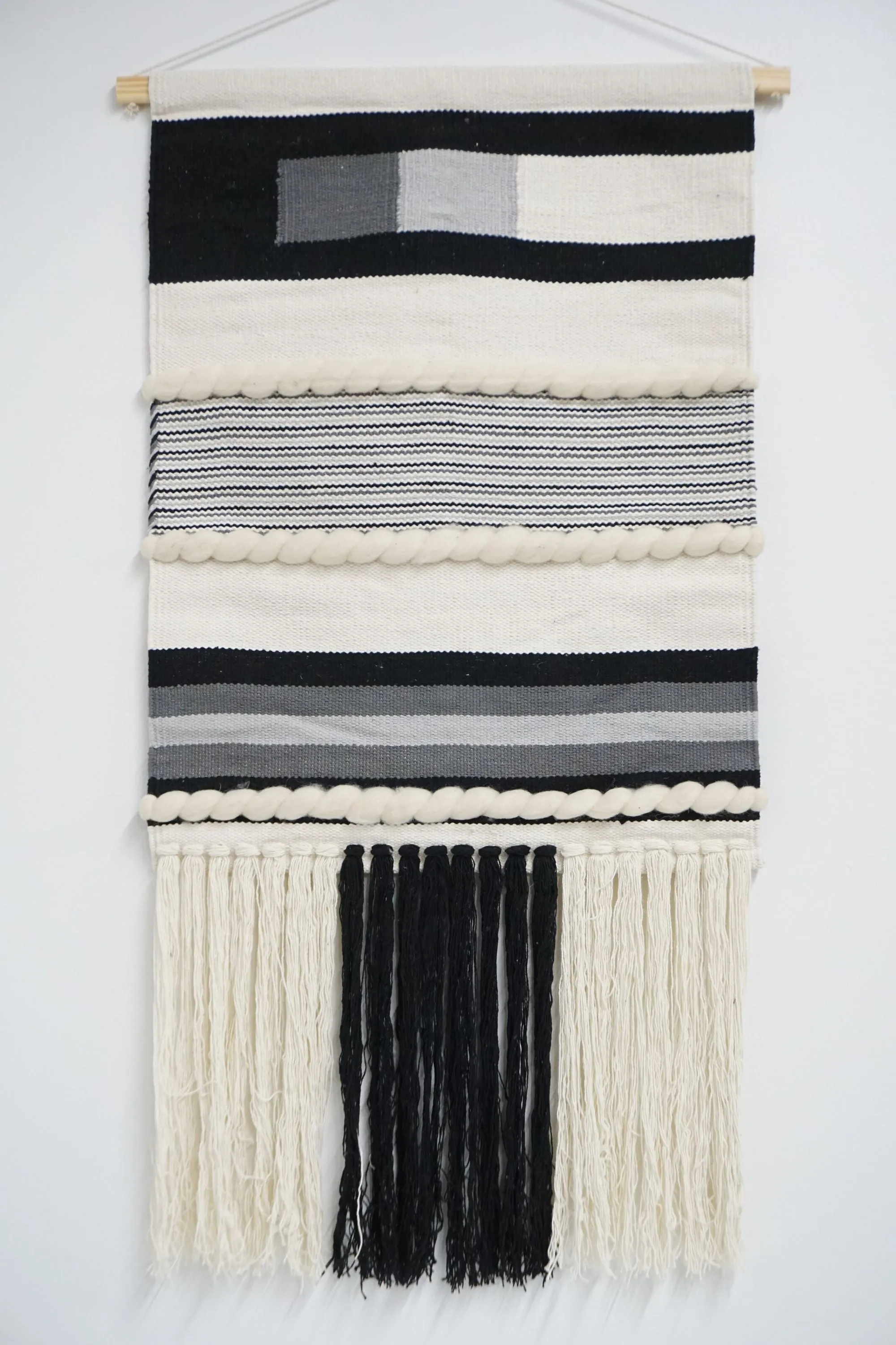 Large Black & White Wall Hanging