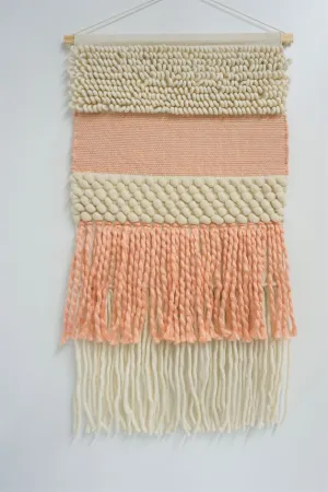 Large Pink & Sand Wall Hanging