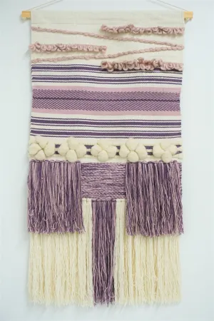 Large Purple Sand Wall Hanging