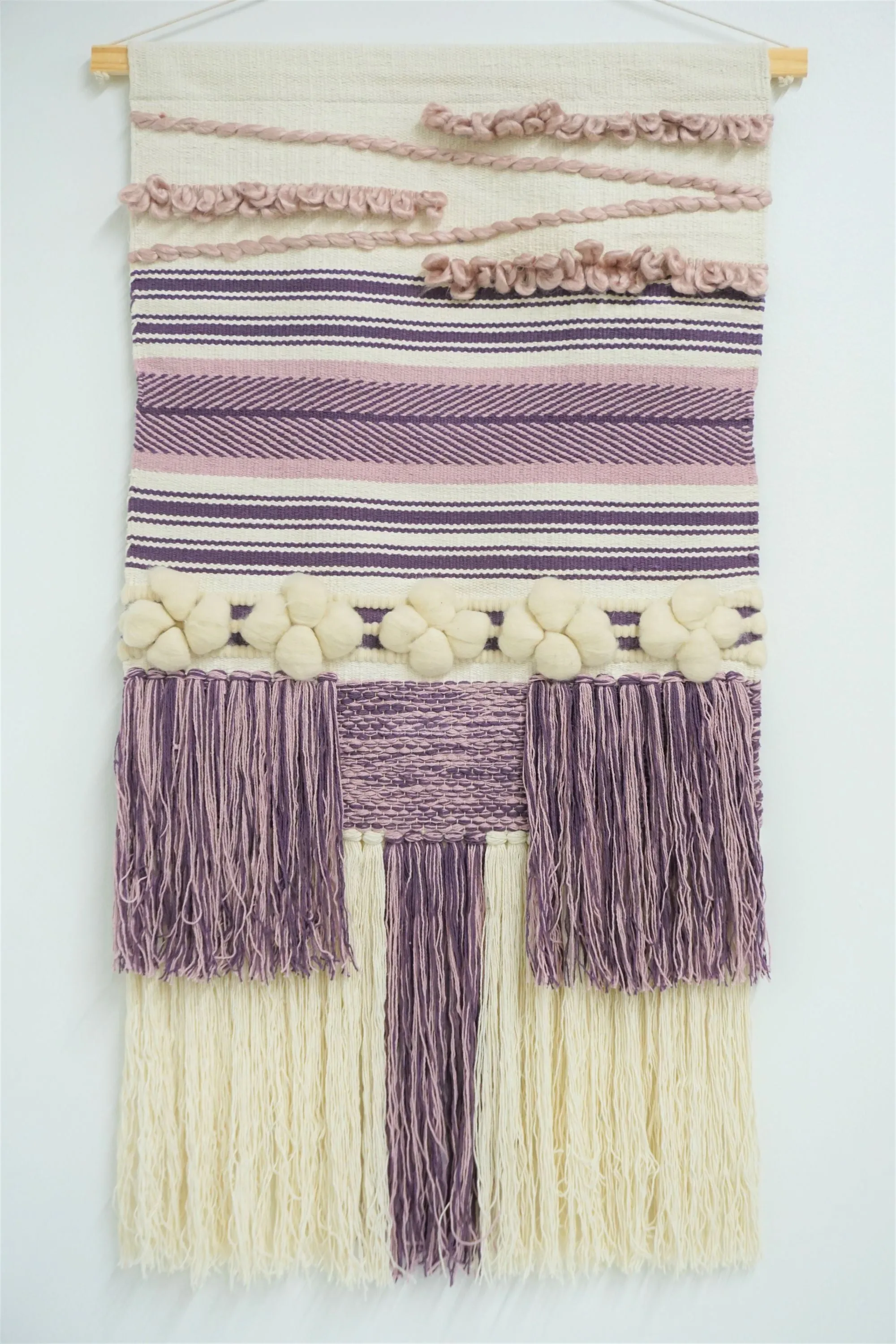 Large Purple Sand Wall Hanging