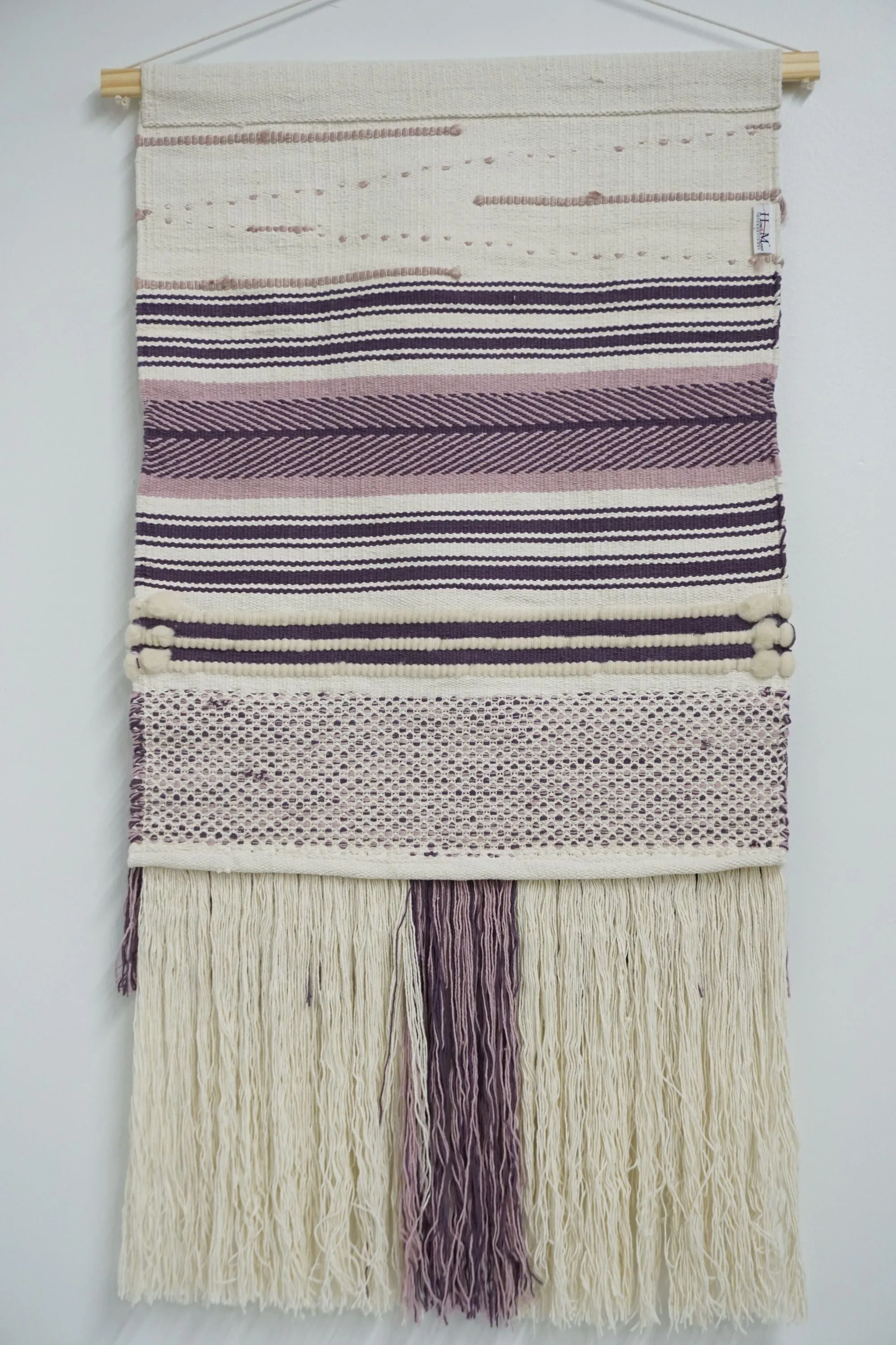 Large Purple Sand Wall Hanging