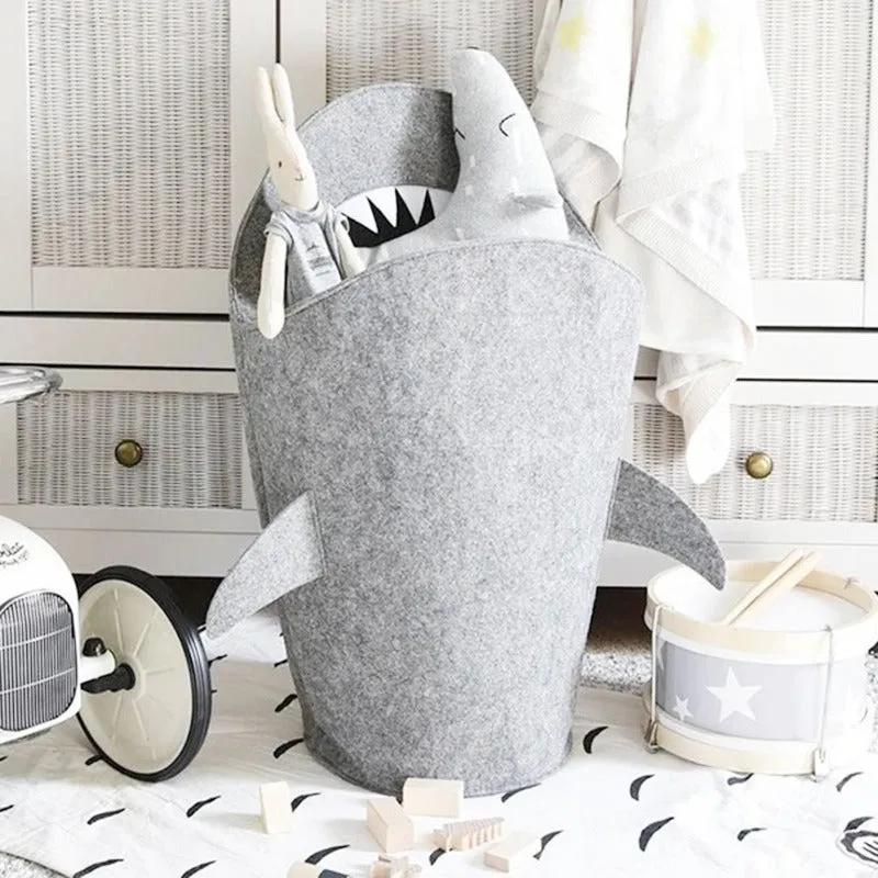 Laundry Basket: Shark Motive