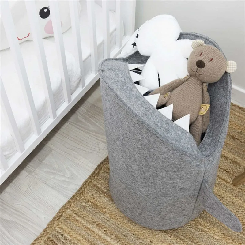 Laundry Basket: Shark Motive