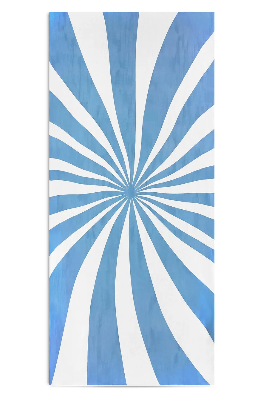 Le Cirque Linen Tablecloth in Blue
