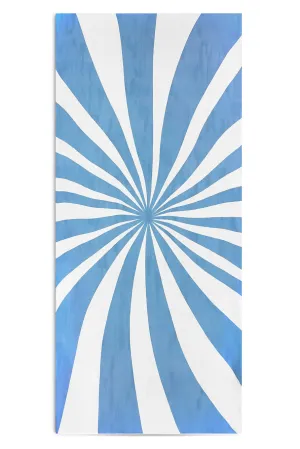 Le Cirque Linen Tablecloth in Blue