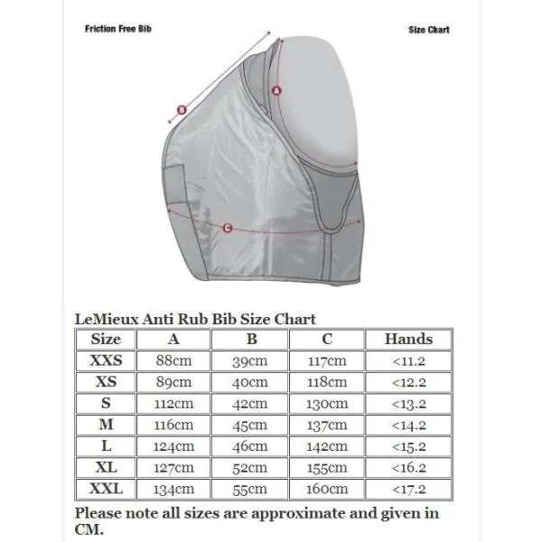 LeMieux Anti Rub Bib