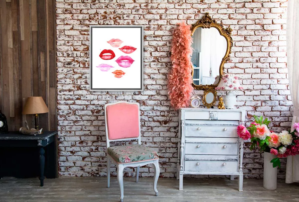 Luscious Lips | Canvas Art Print