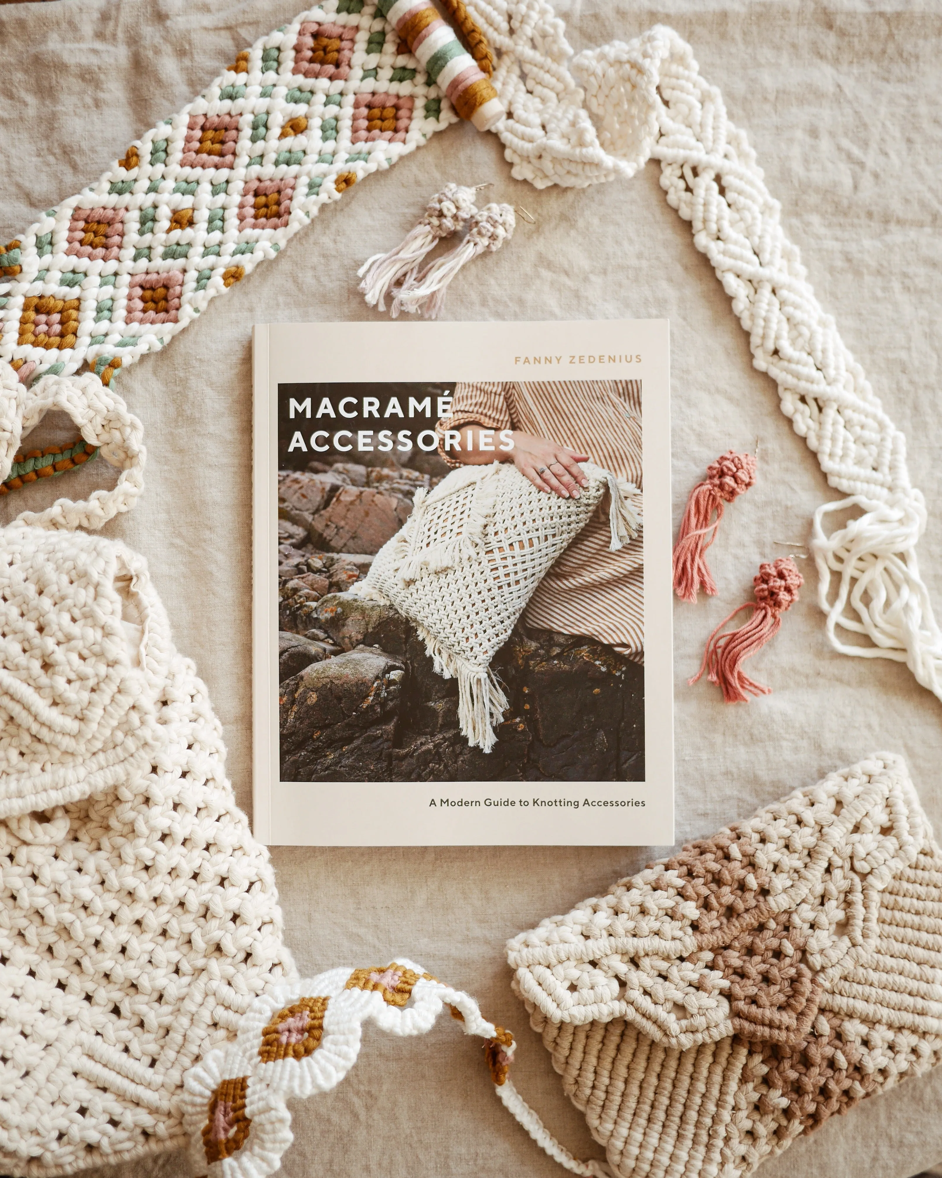 'Macramé Accessories' by Fanny Zedenius, signed to you