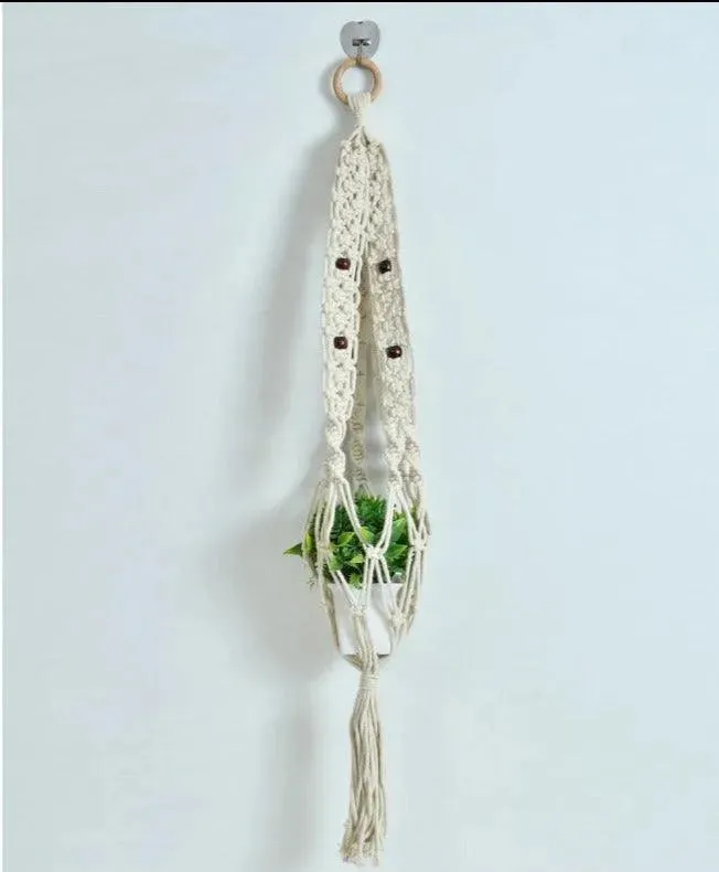 Macrame Plant Hanger | 40 inches | planter is not included