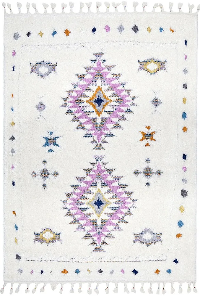 Madrid 290cm x 200cm Nomadic Pattern Rug - Multi Colour