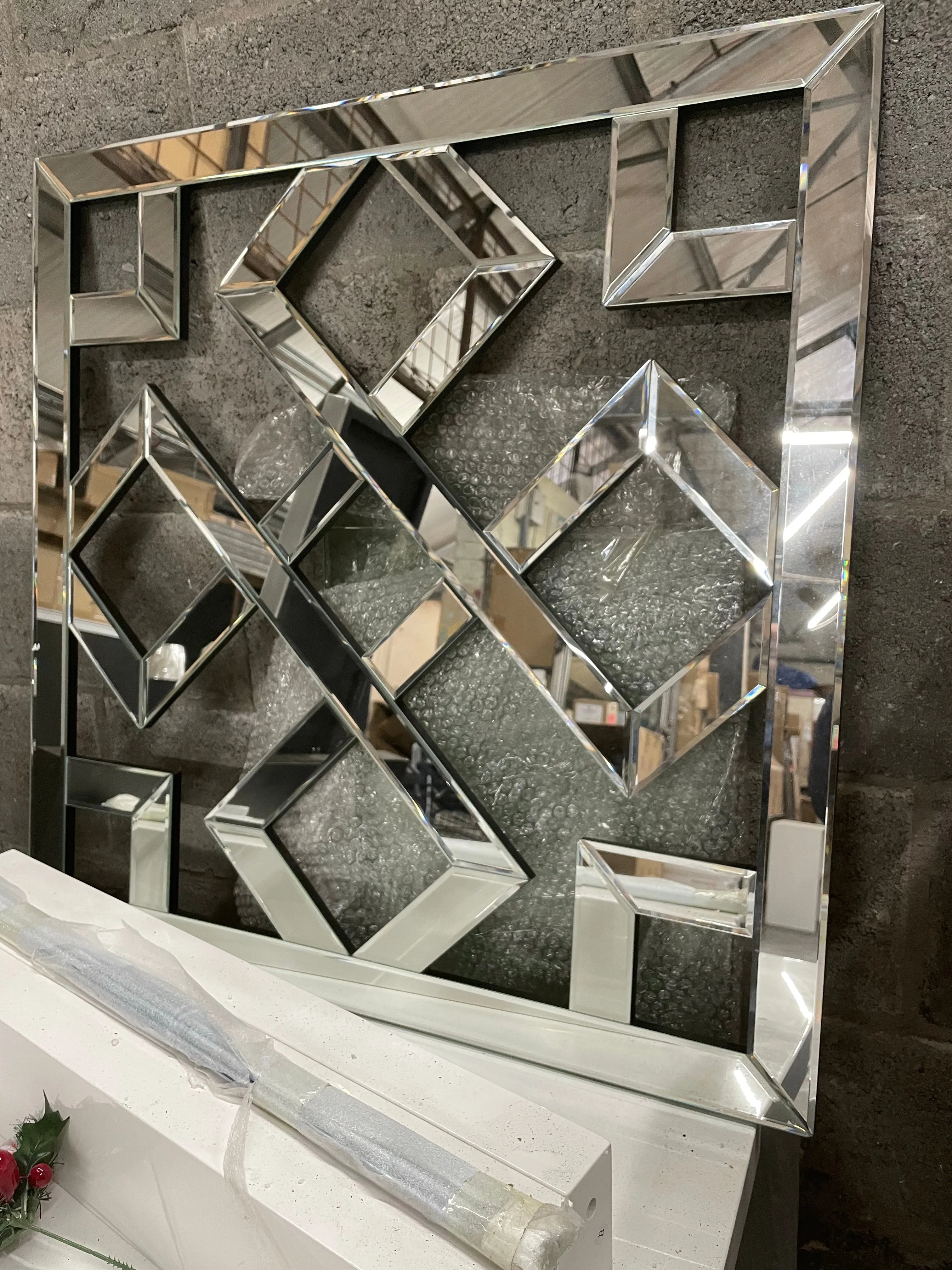 Manhattan large geo mirror reduced  instore purchase to collect