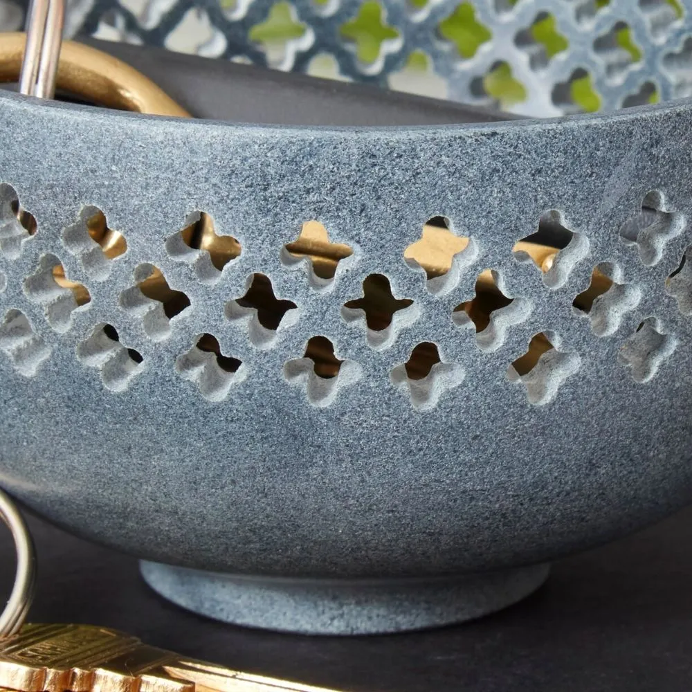 Marble Salt Pepper Bowls