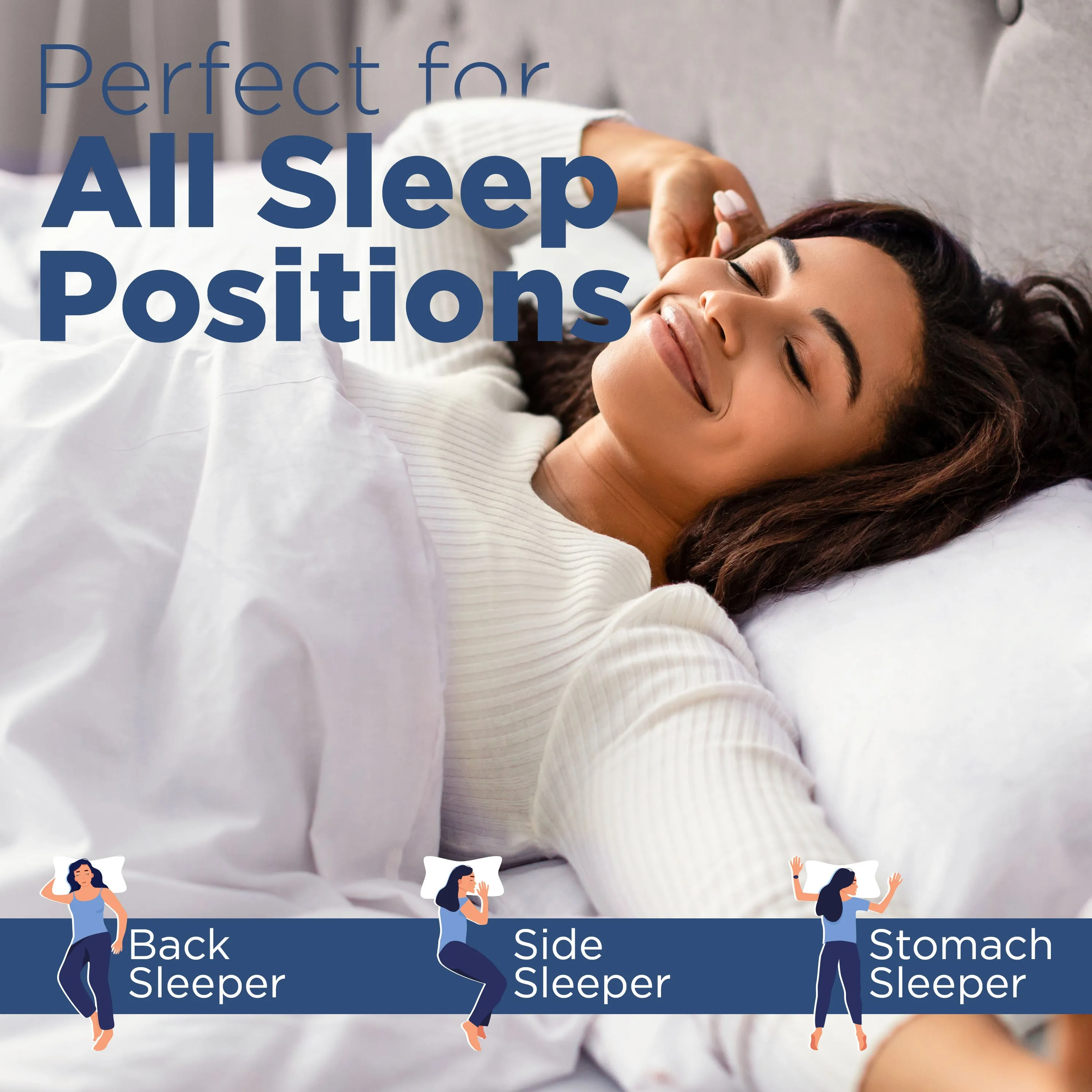 Martex T200 Twin Pack White Garnetted Pillow