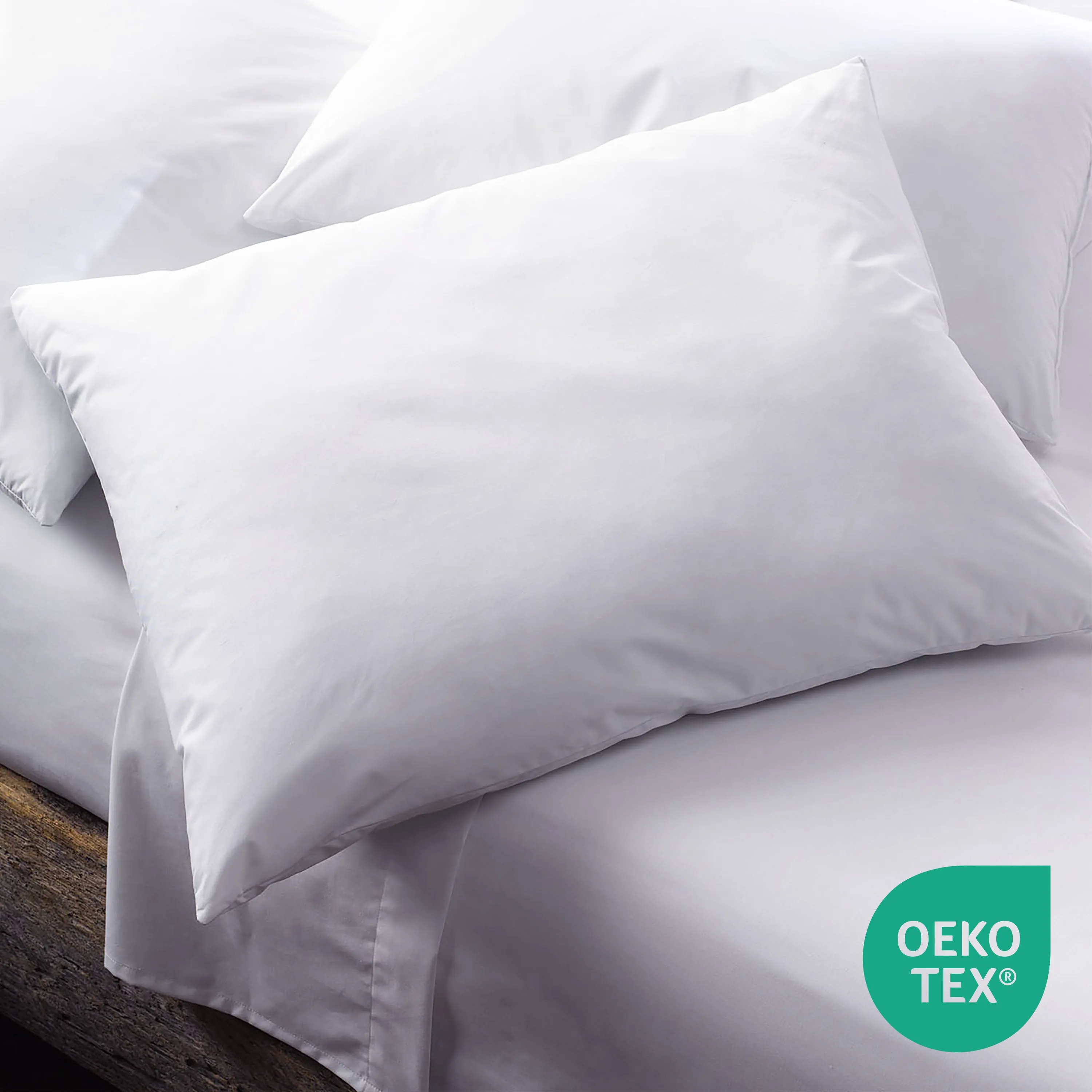 Martex T200 Twin Pack White Garnetted Pillow