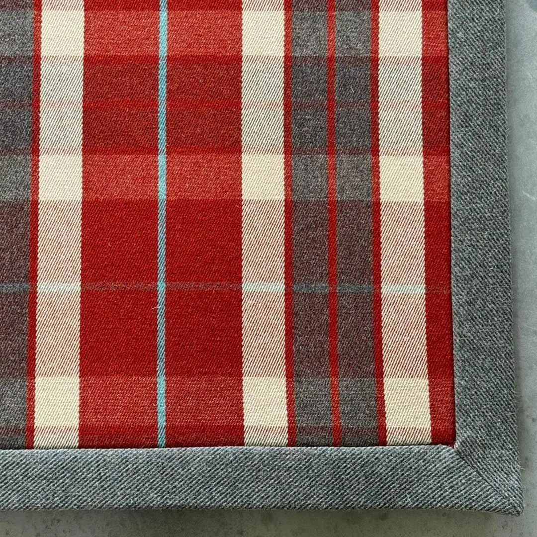 Mary Fraser Rug With Slate Binding