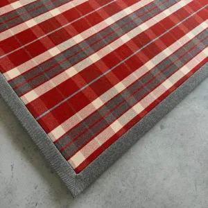 Mary Fraser Rug With Slate Binding