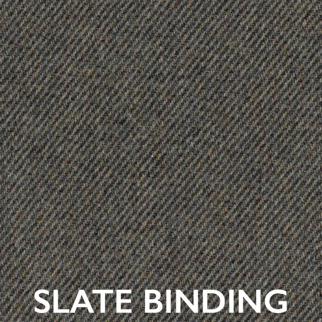 Mary Fraser Rug With Slate Binding
