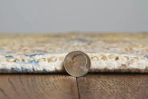Morris 2231 Karissa Gold/Lt. Blue Rug