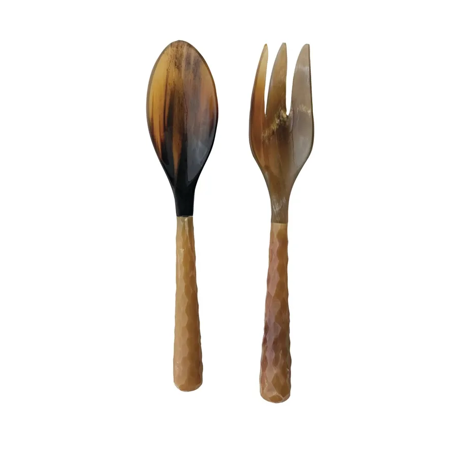 Natural Salad Servers / Set of 2