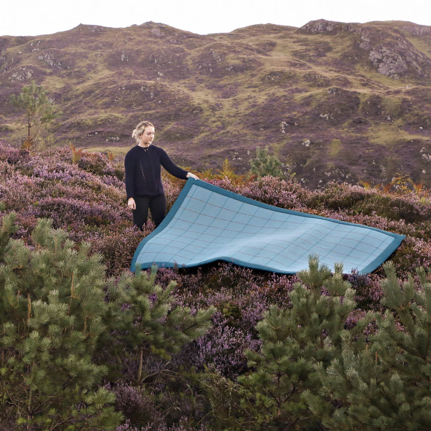 Neil Gordon Rug With Skara Brae Binding