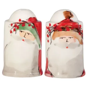 Old St. Nick Salt and Pepper Shaker Set