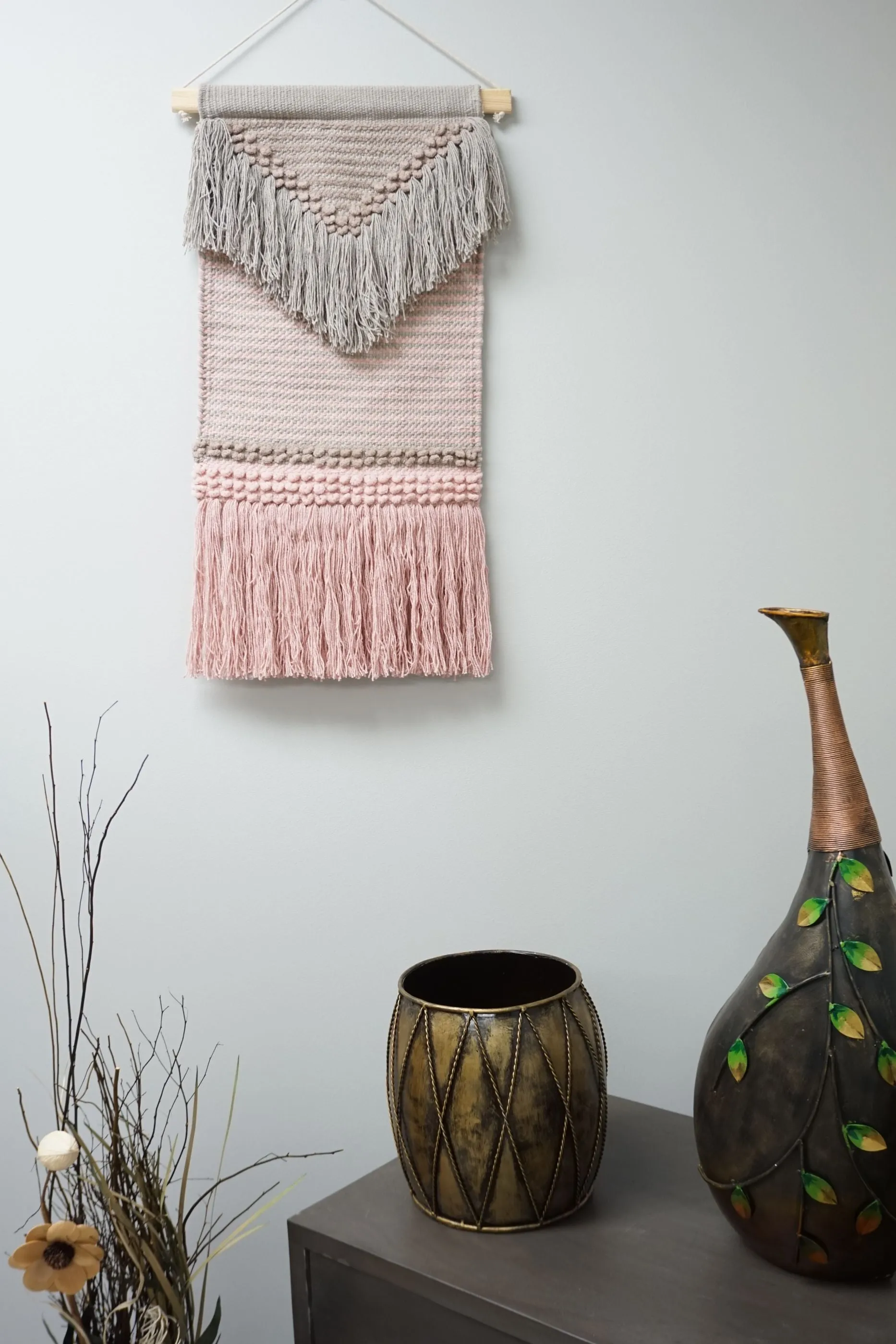 Pink & Sand Wall Hanging