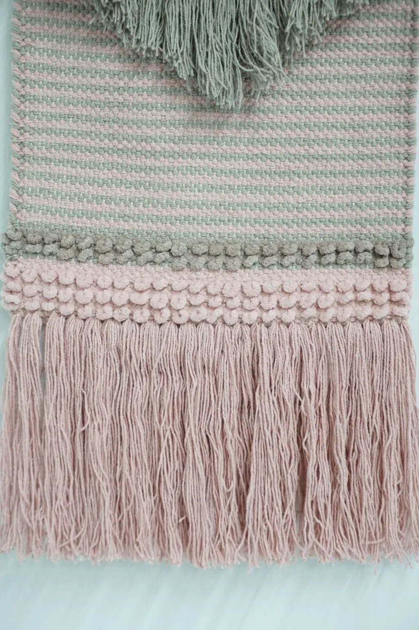Pink & Sand Wall Hanging