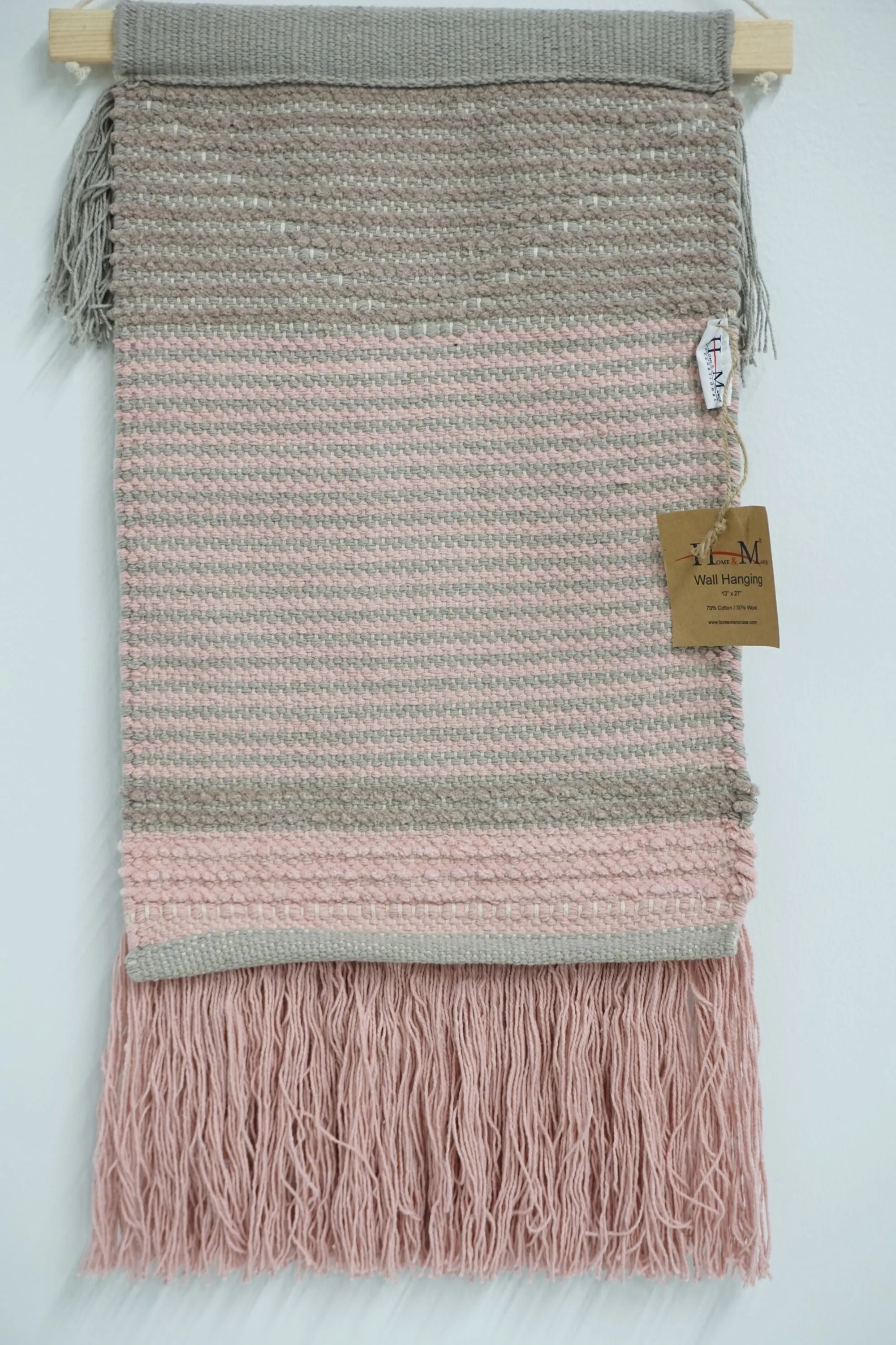 Pink & Sand Wall Hanging