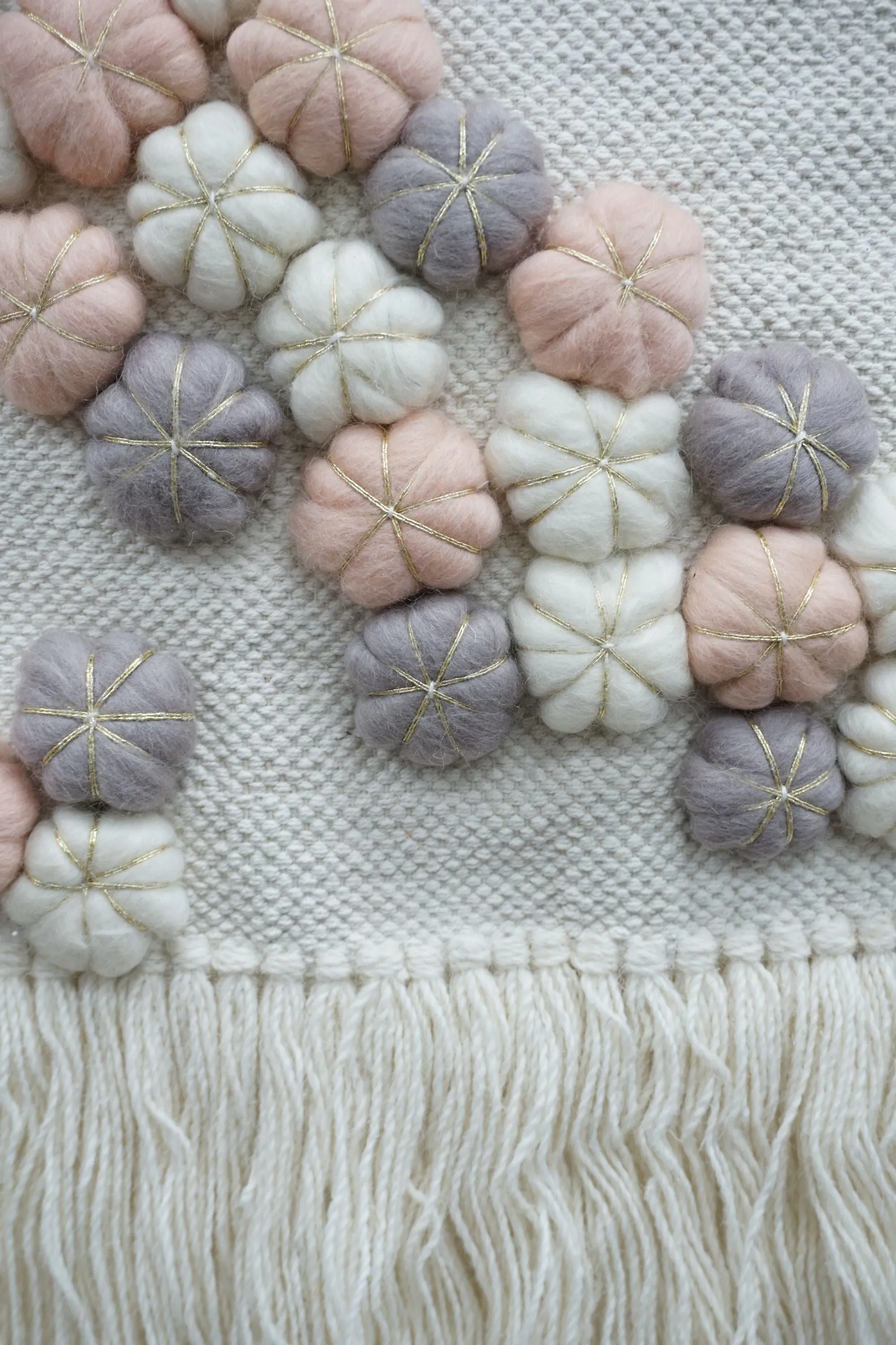 Pink Flower Wall Hanging