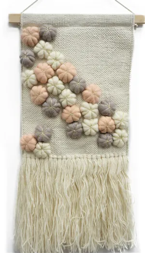 Pink Flower Wall Hanging