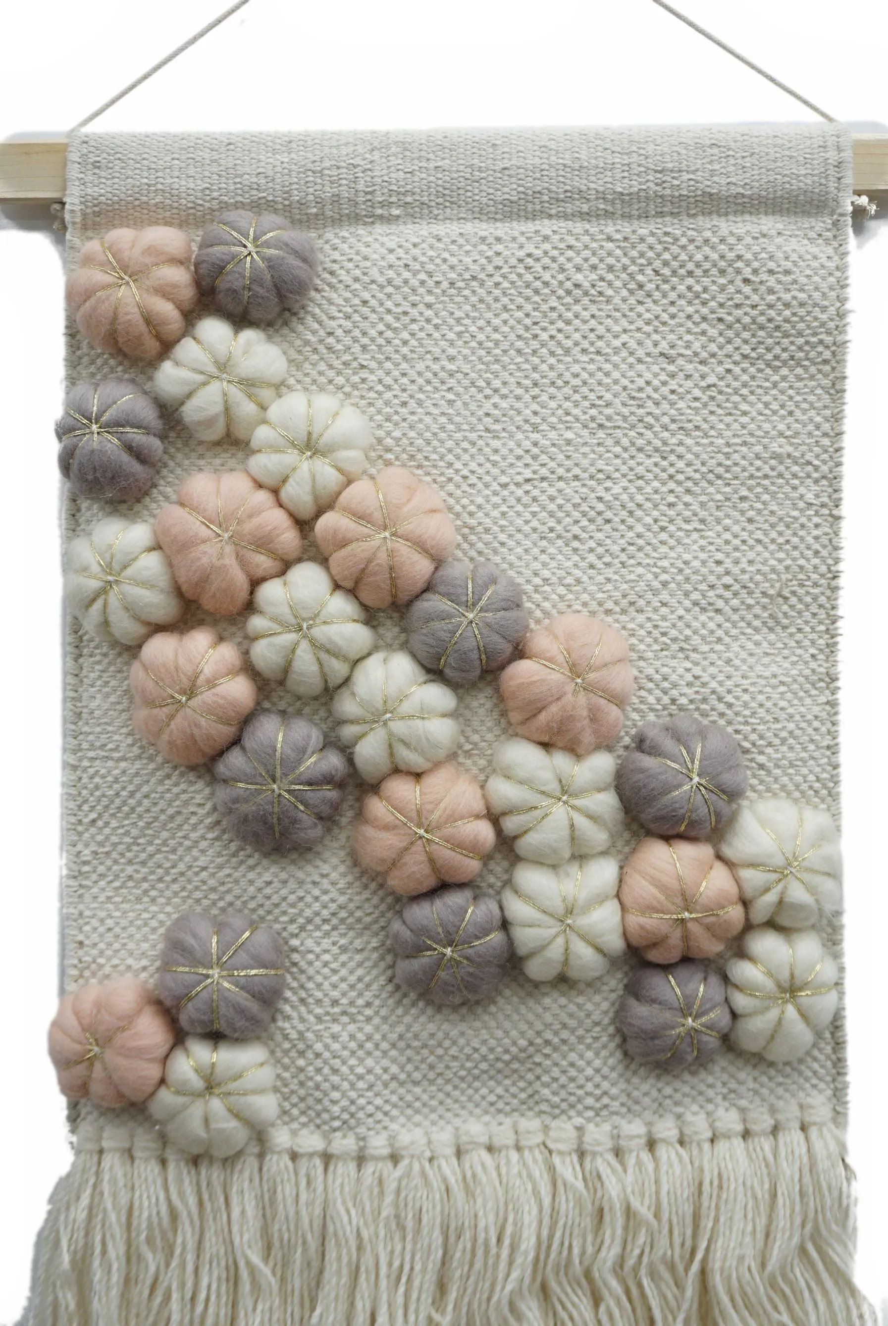 Pink Flower Wall Hanging