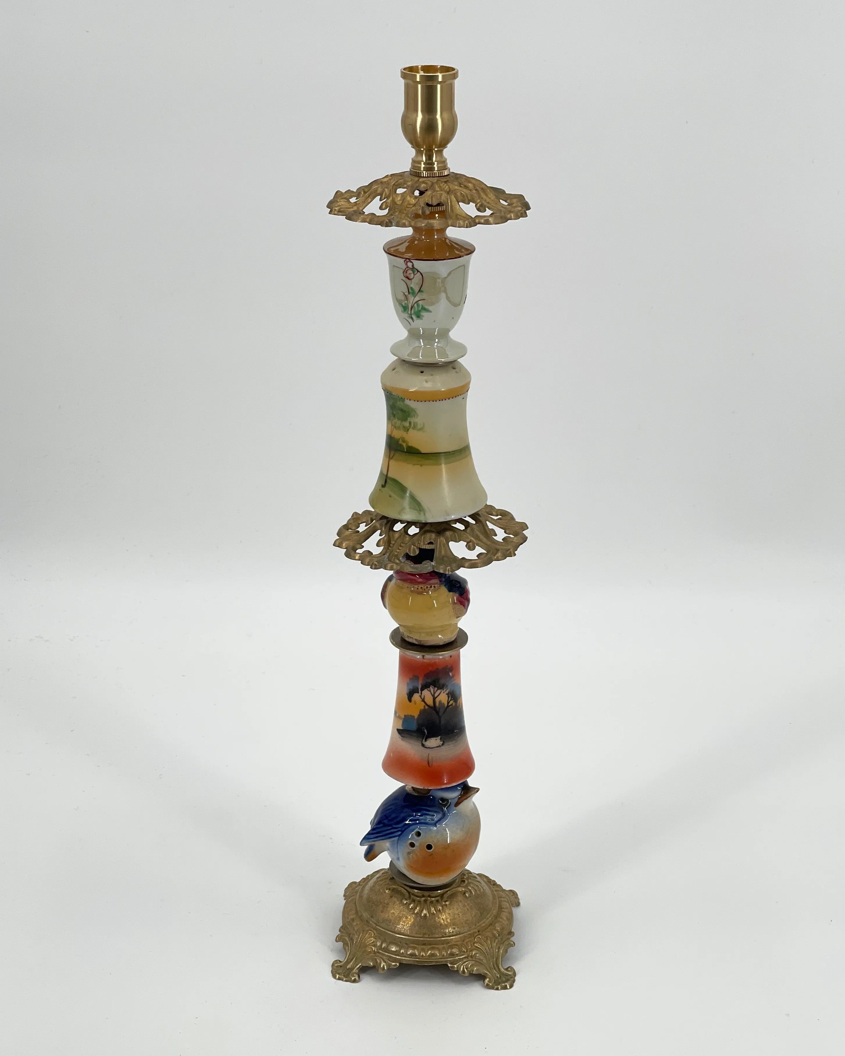 Primitive Twig Candlesticks