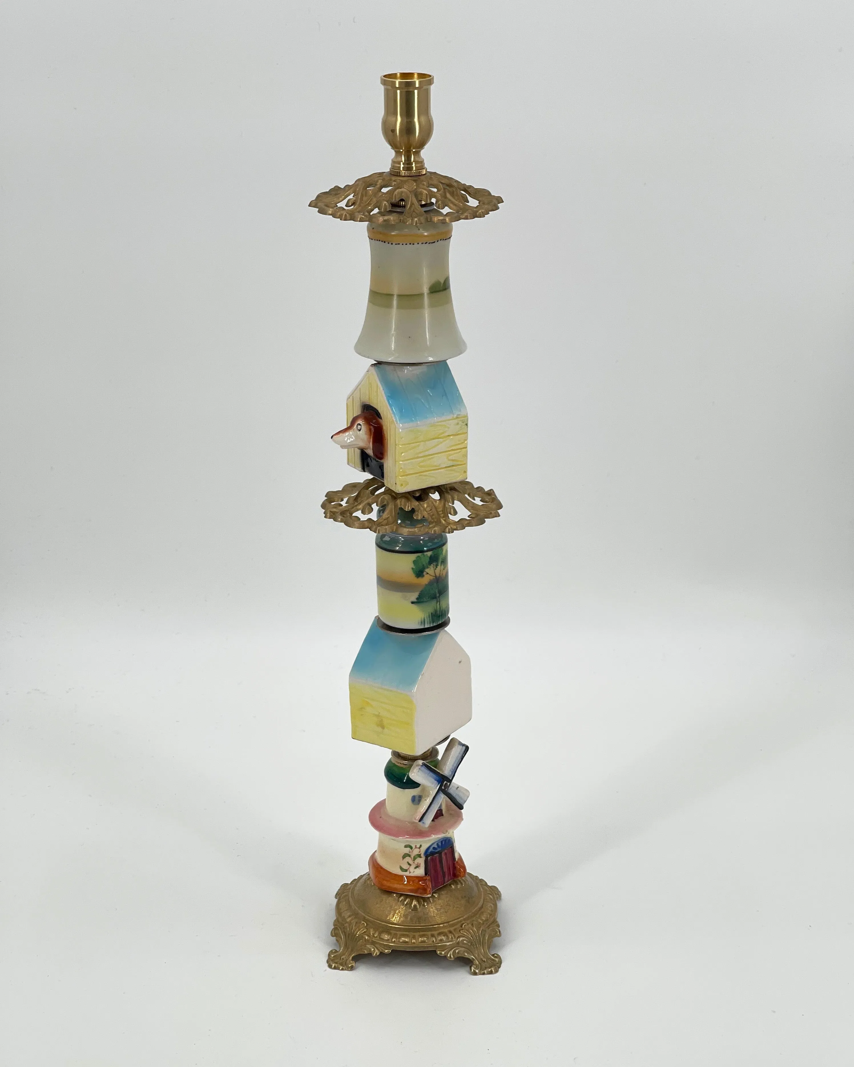 Primitive Twig Candlesticks