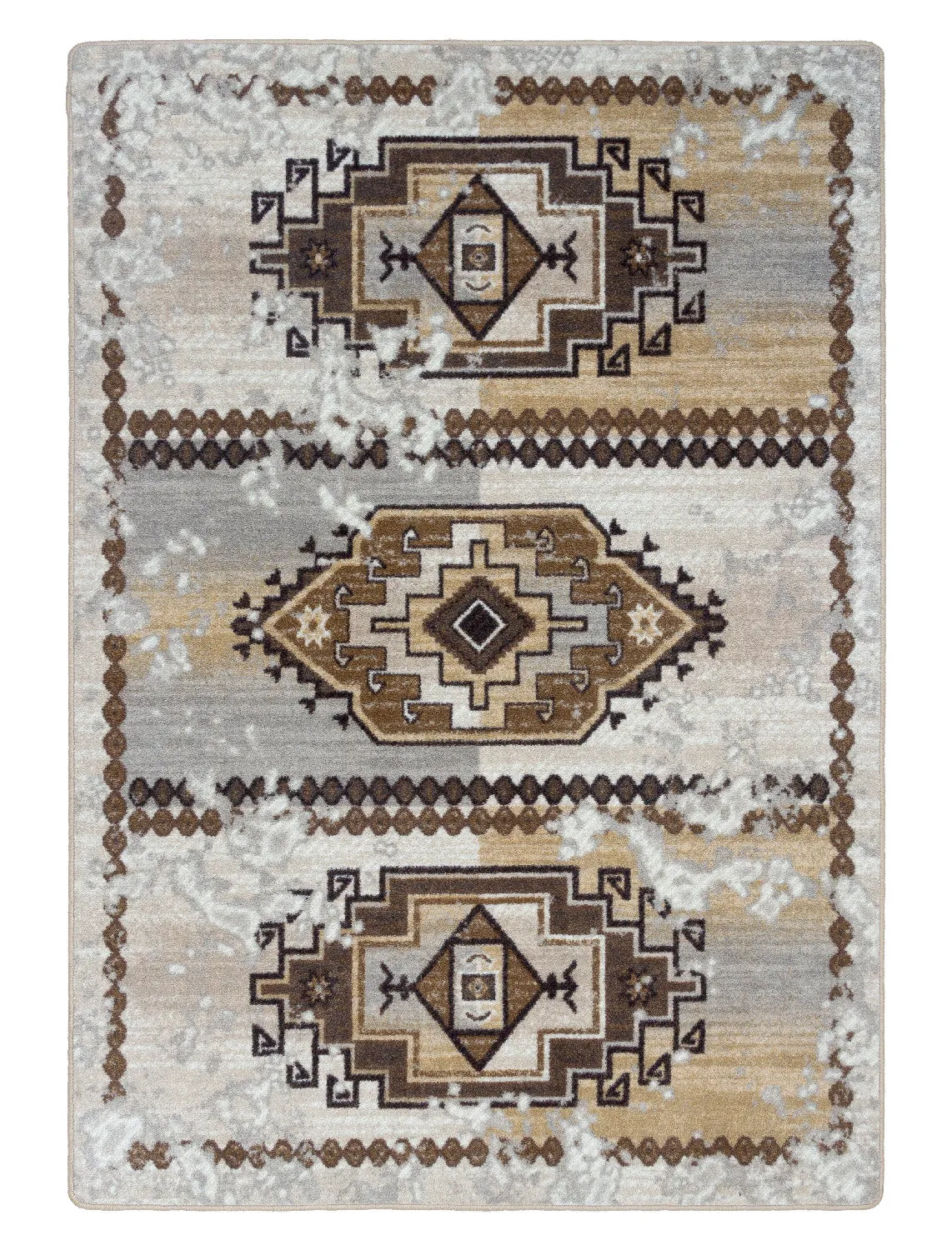 "Adobe Rio - Tanner" Southwestern Area Rugs - Choose from 6 Sizes!
