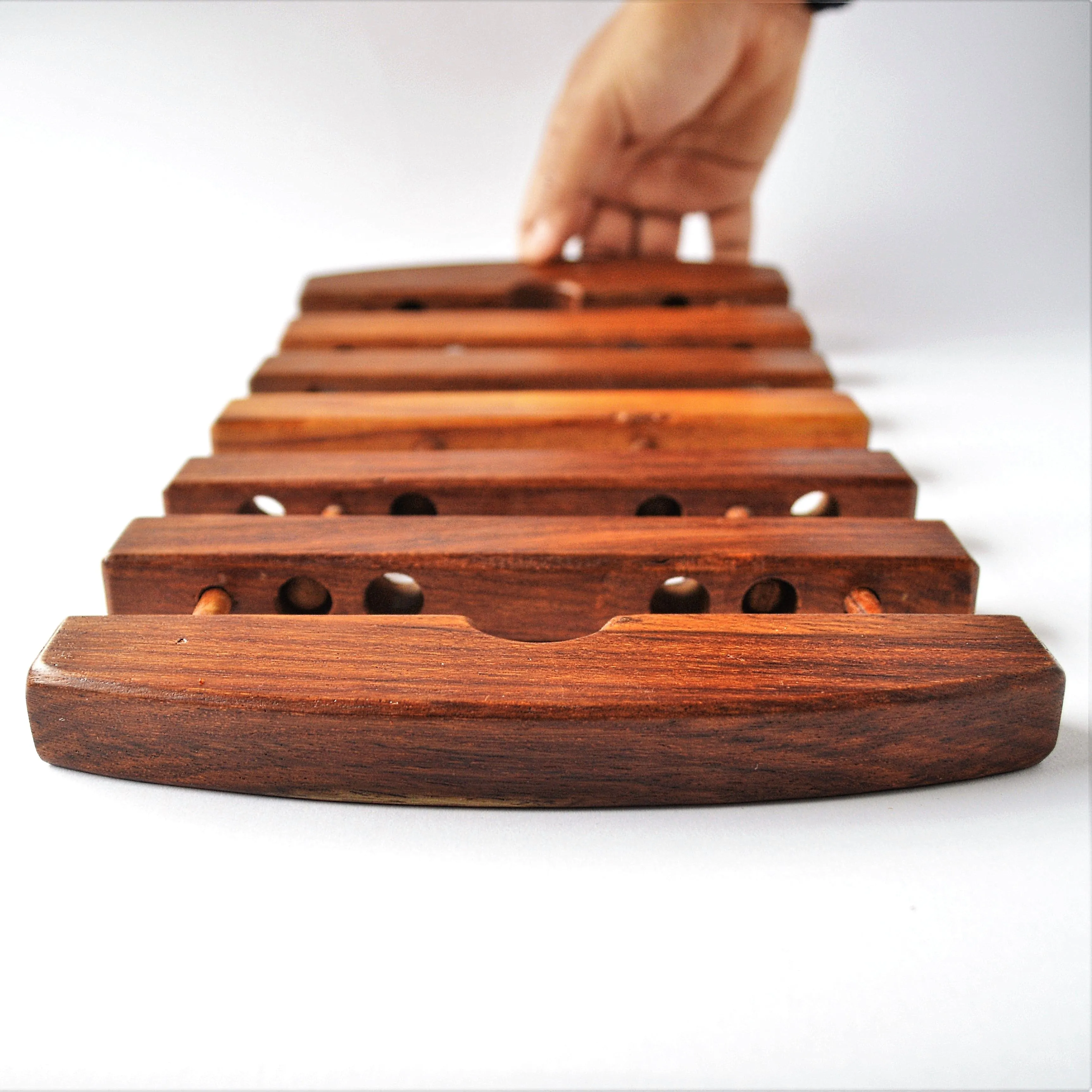 rectangle wooden hot pot Trivet (Expandable)