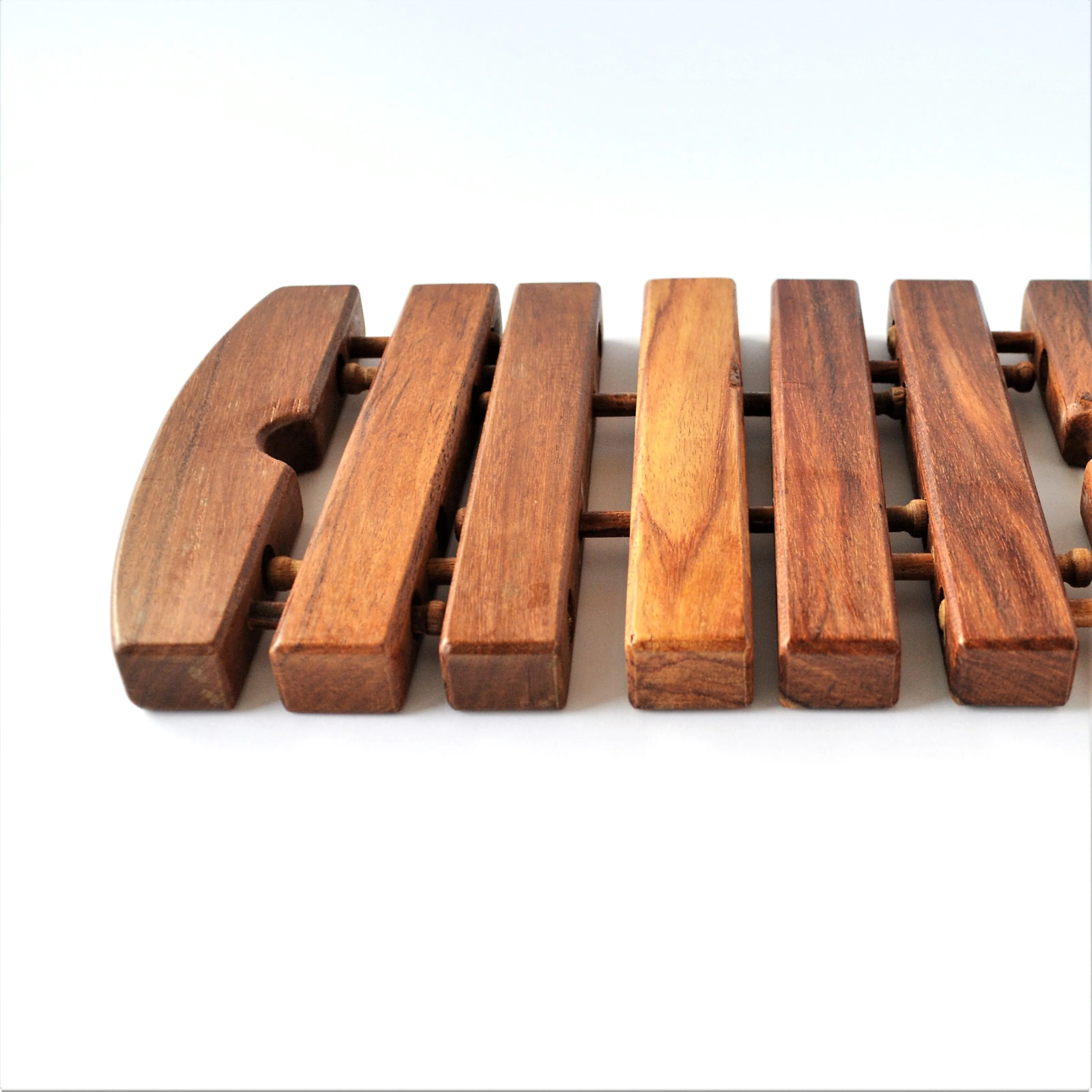 rectangle wooden hot pot Trivet (Expandable)