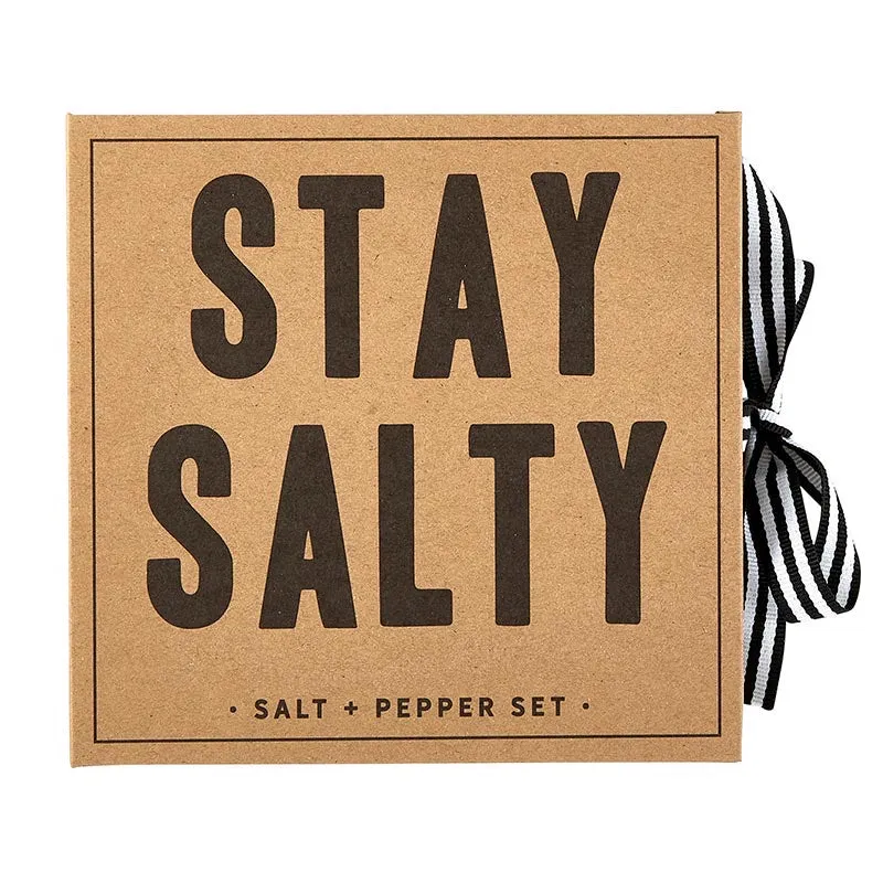 Stay Salty Salt   Pepper Set