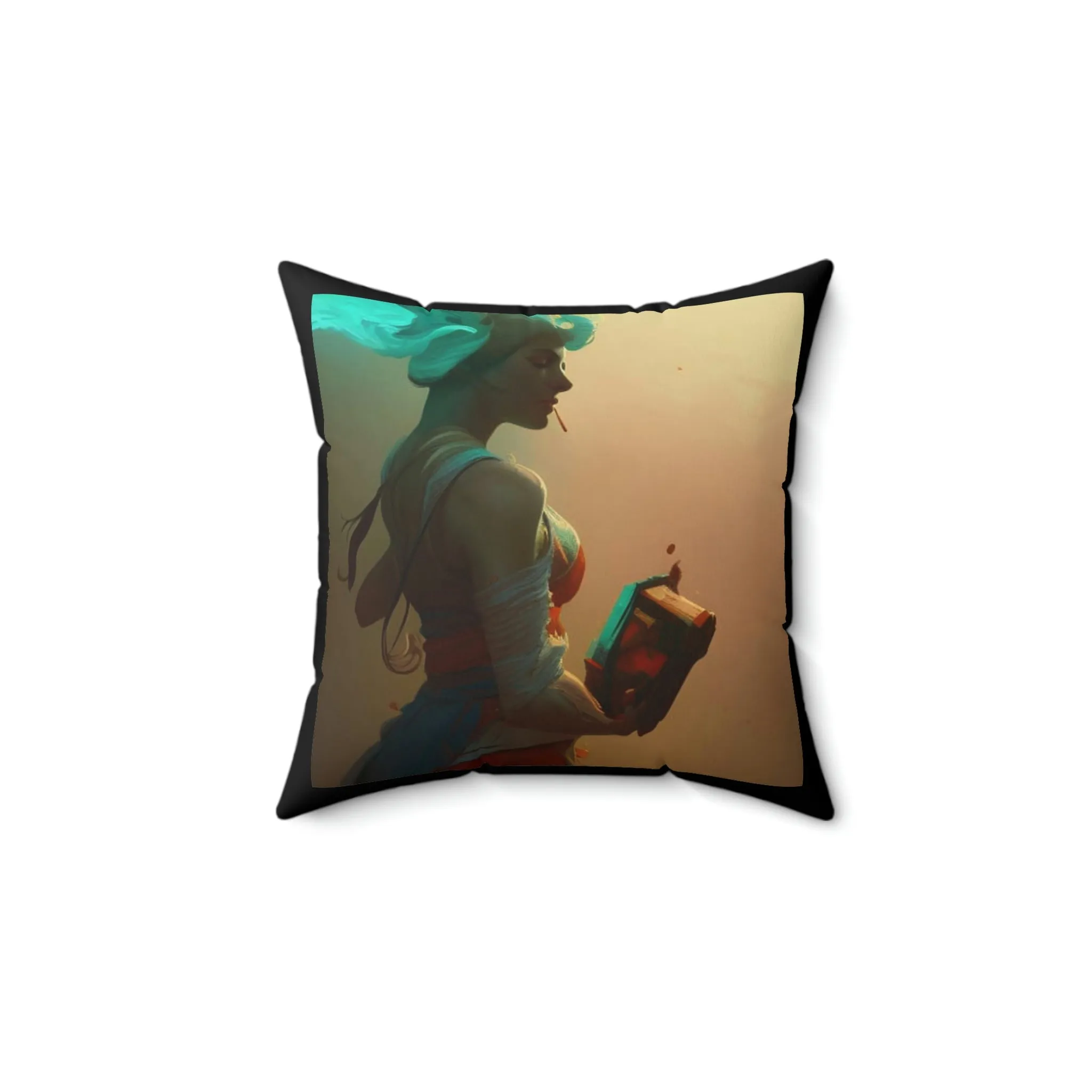 Stay Weird IV Square Pillow