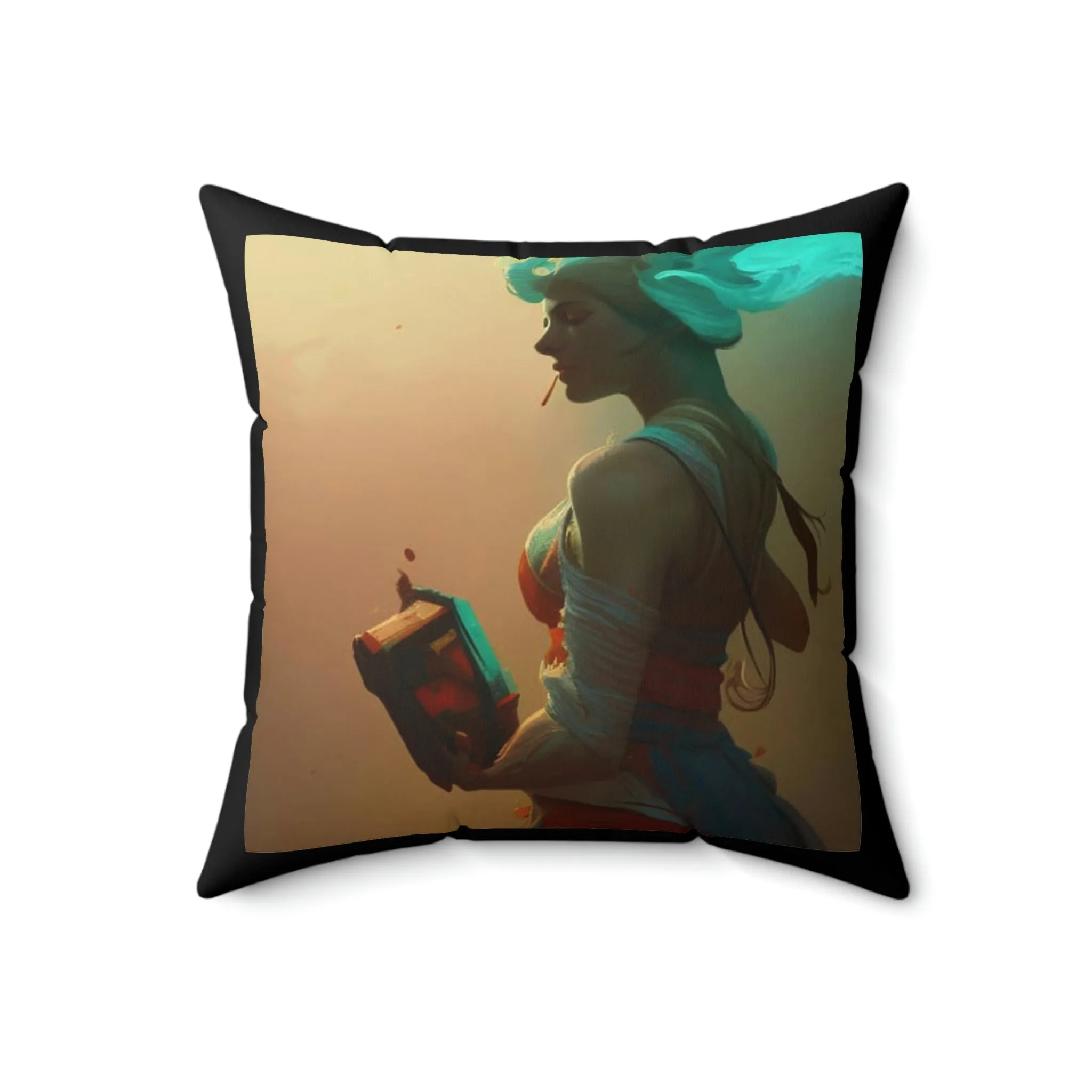 Stay Weird IV Square Pillow