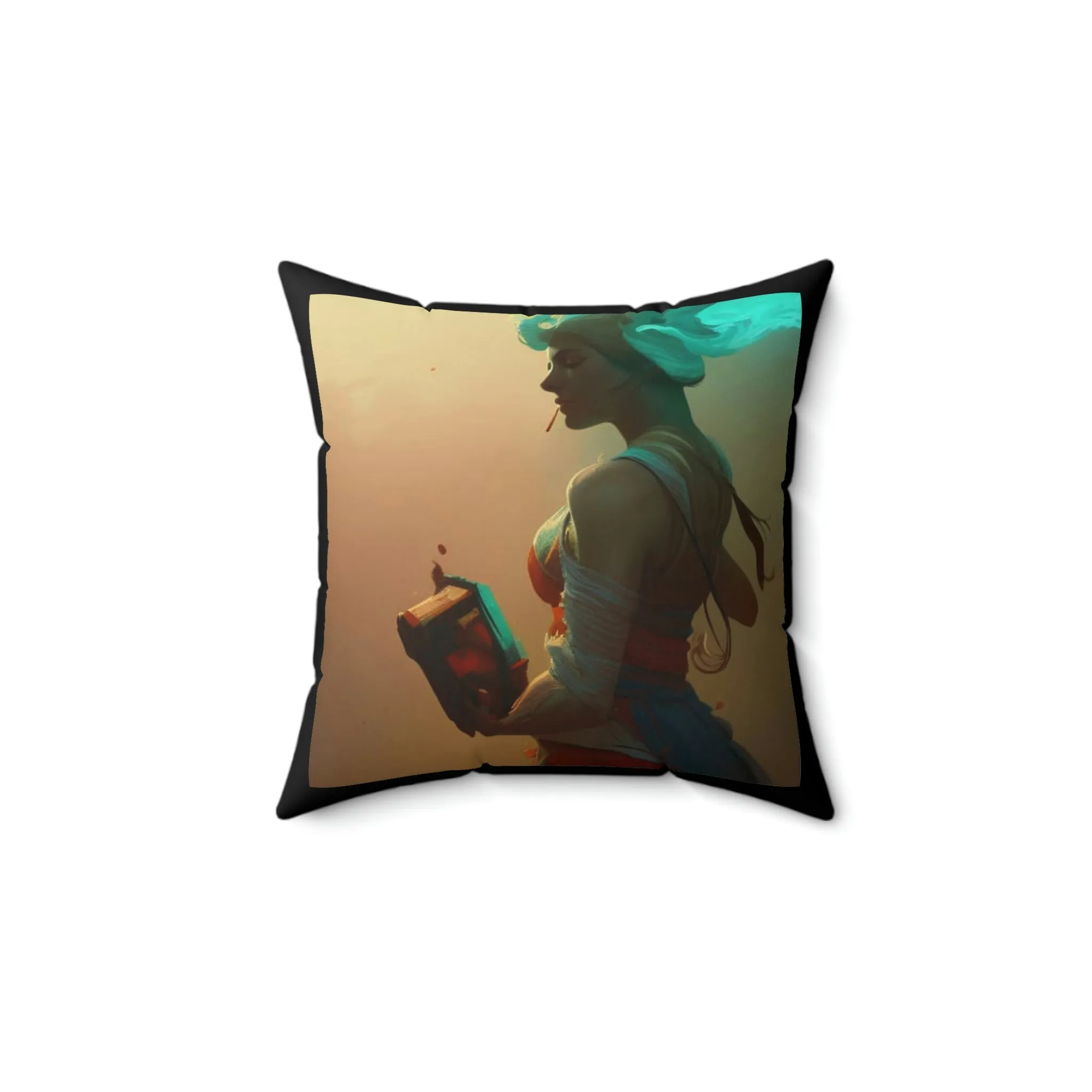 Stay Weird IV Square Pillow