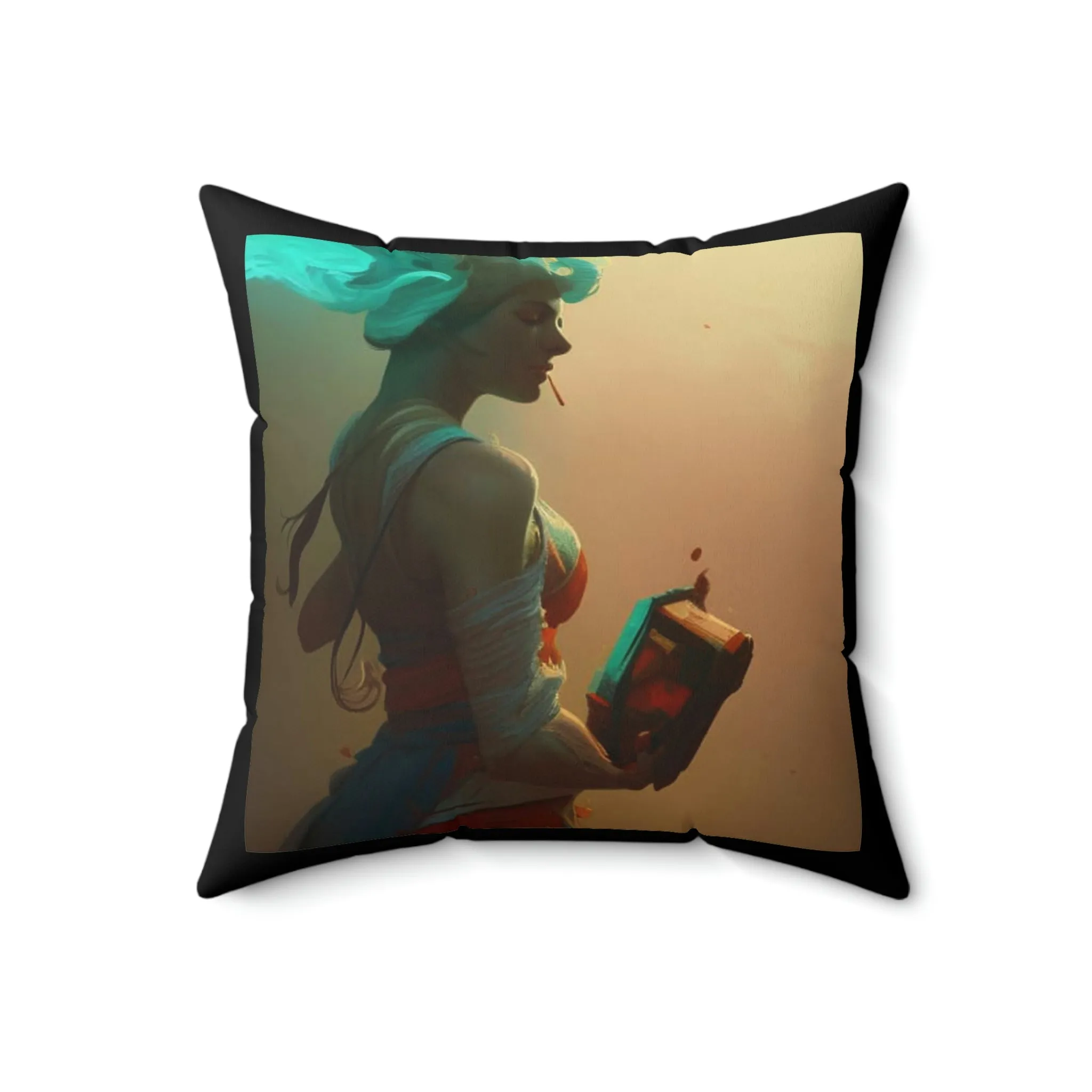Stay Weird IV Square Pillow