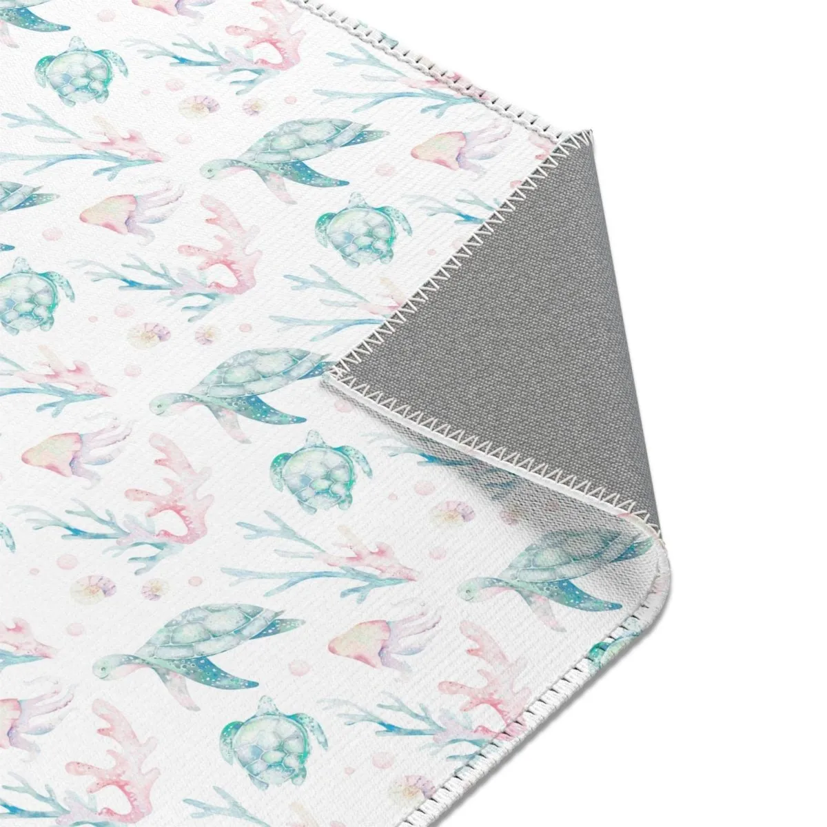 Sweet Sea Turtles Nursery Rug