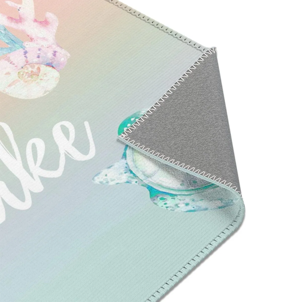 Sweet Sea Turtles Personalized Nursery Rug